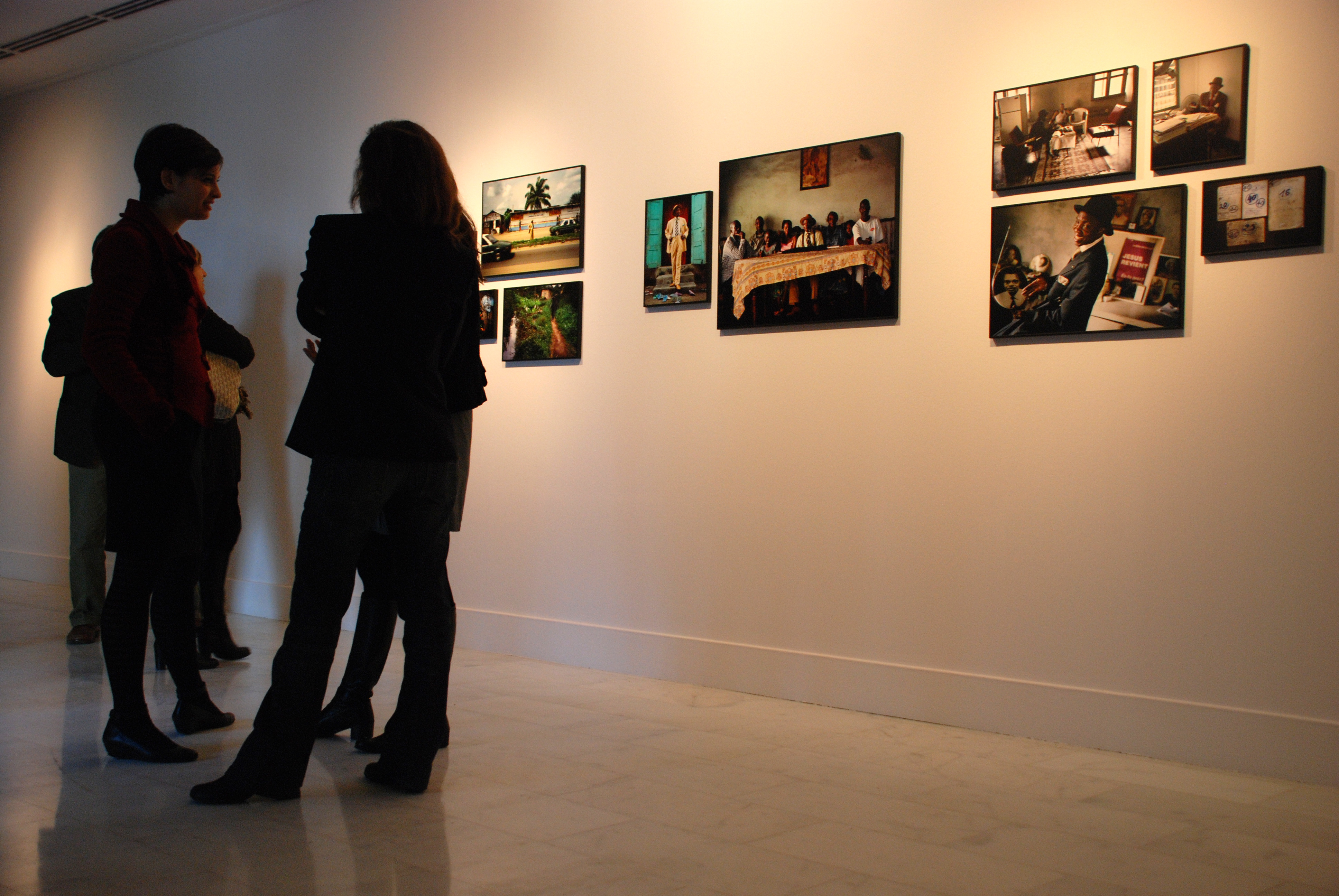 9. Rueda de prensa de la presentación de la exposición en Casa África
