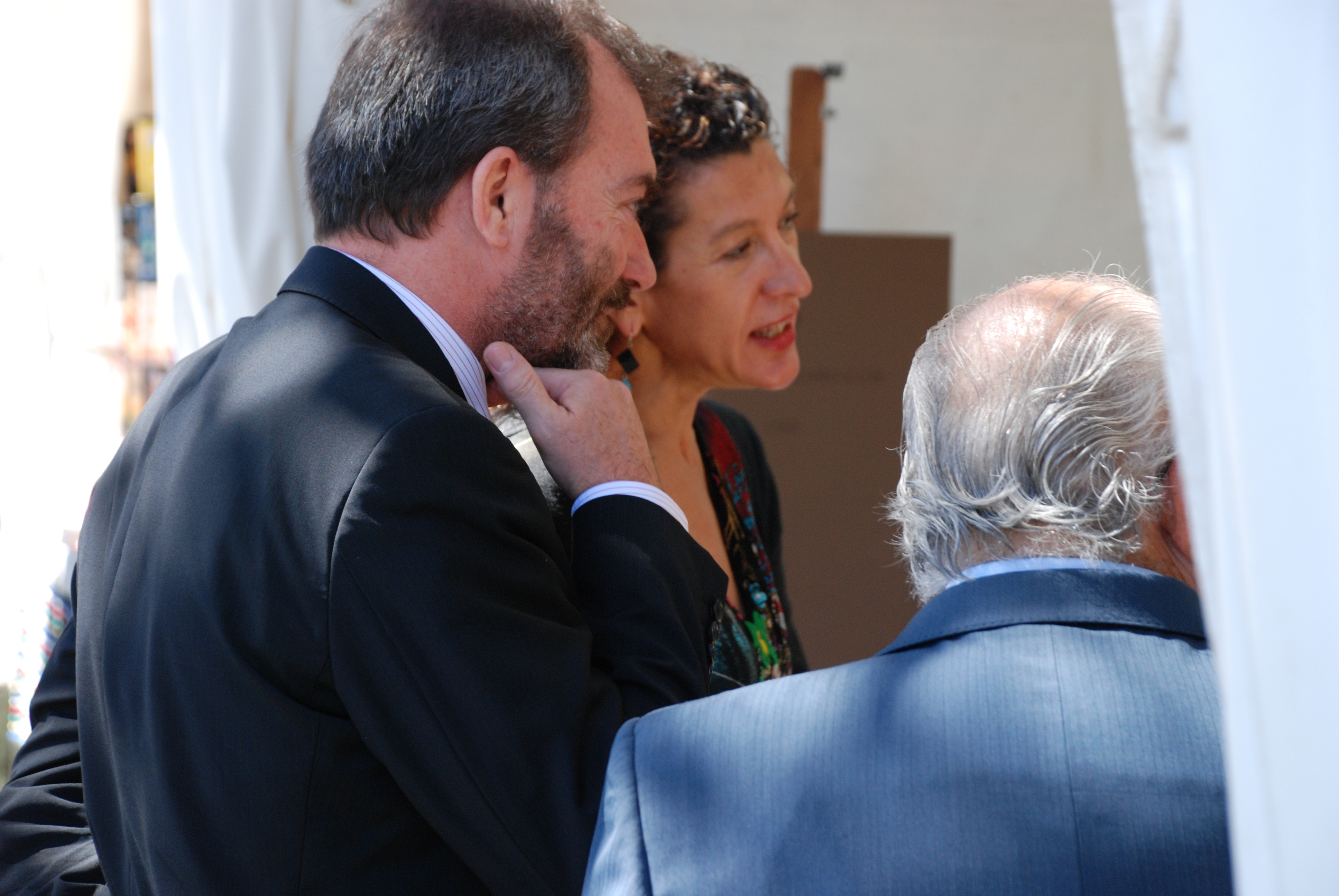 9. Milagros Luis Brito, Consejera de Educación del Gobierno de Canarias y Ricardo Martínez Vázquez, Director General de Casa África