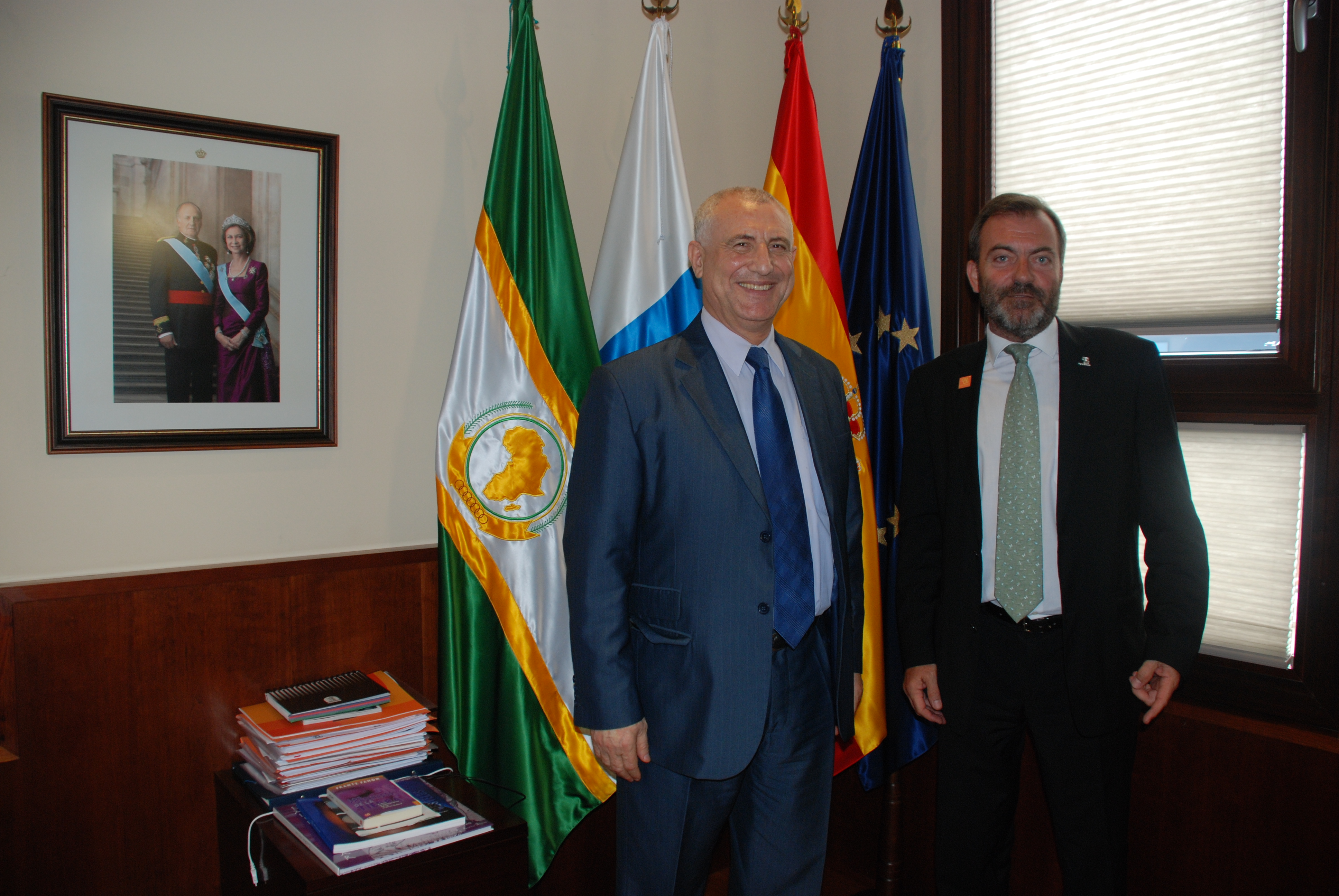 3. Said Djinnit, Representante Especial del Secretario General de NNUU y Jefe de la Oficina para África Occidental y Ricardo Martínez Vázquez, Director General de Casa África