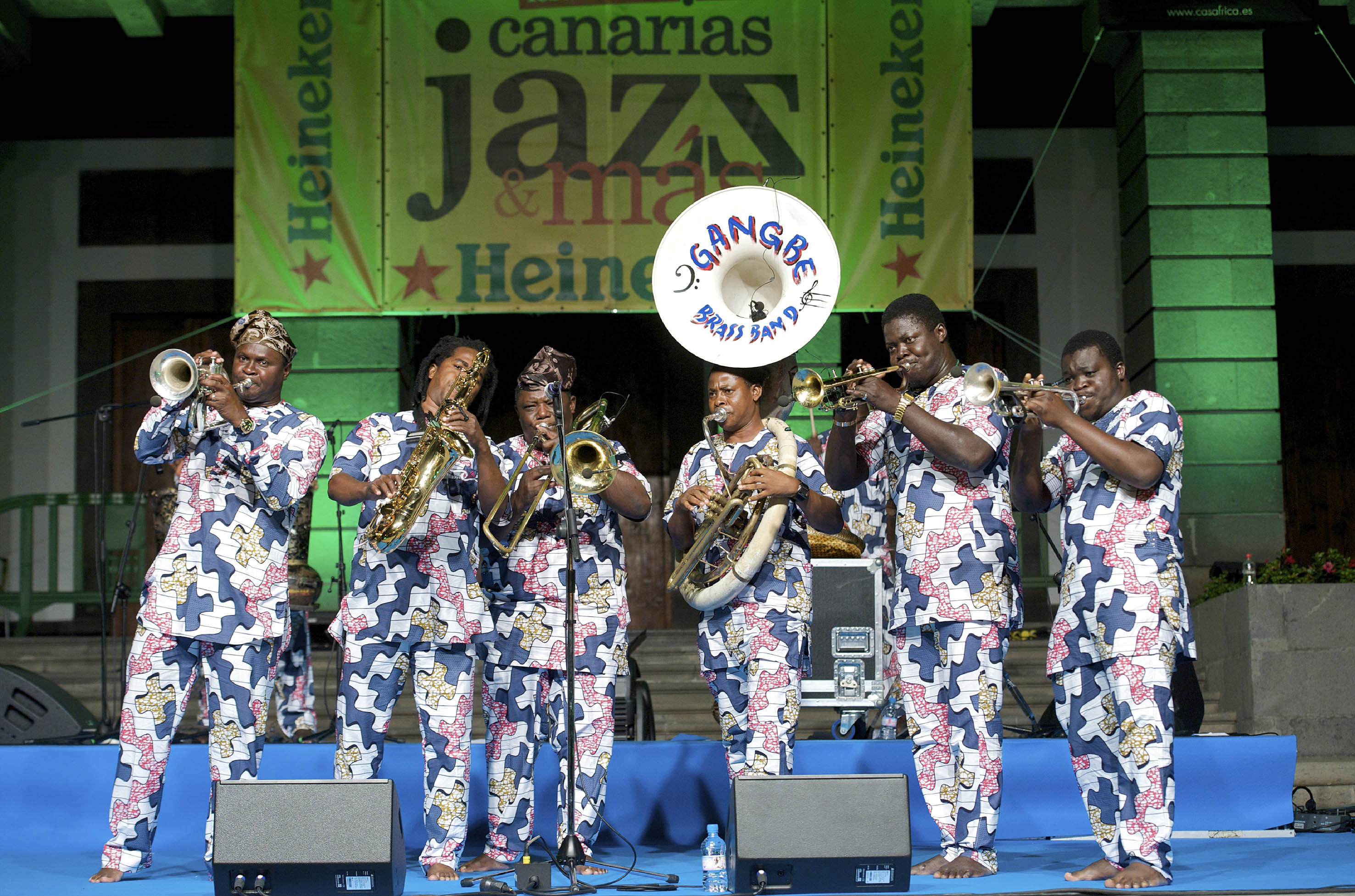 30. Actuación de la Gangbé Brass Band