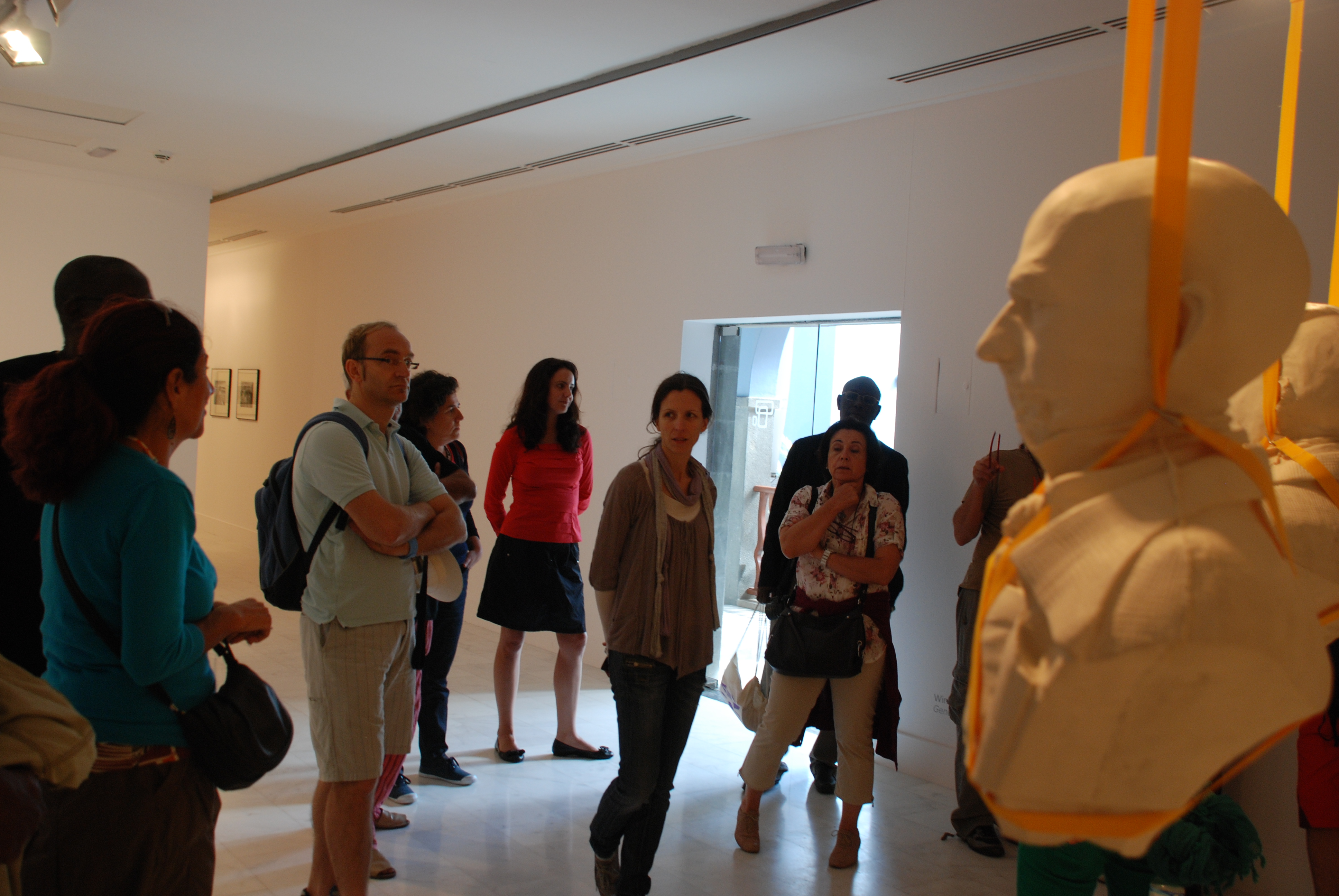 12. Visita de los participantes del Festival a Casa África