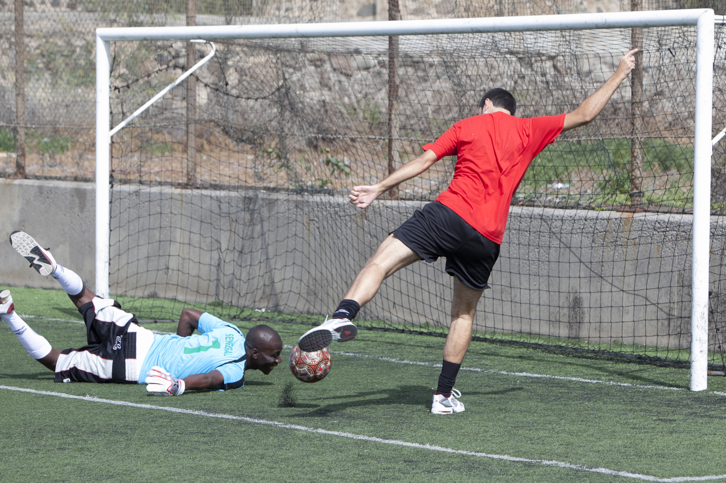 58. Partido amistoso: Selección africana – Periodistas y Personal de Casa África. 14-05-2011