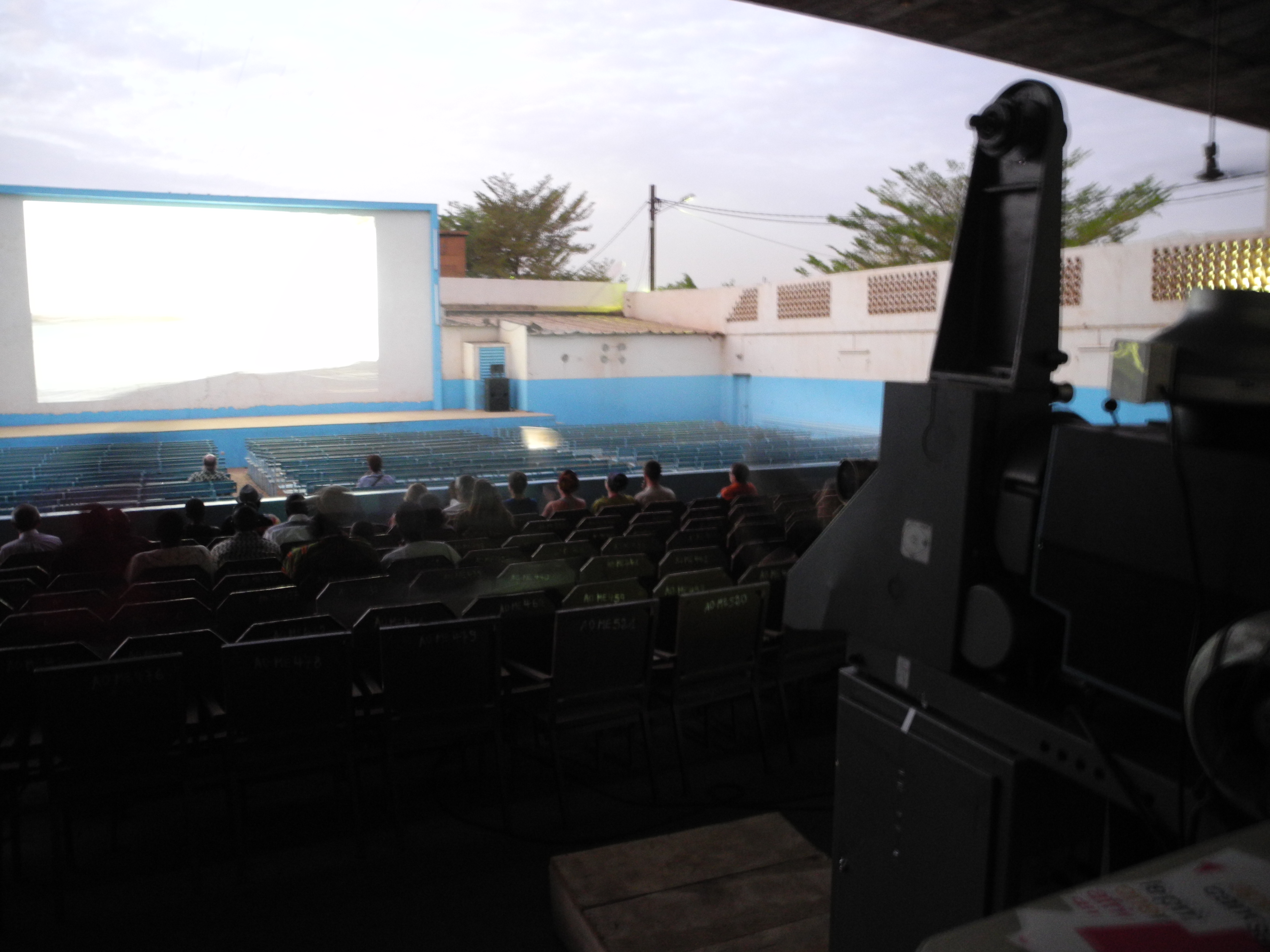 29. Imágenes del Cine Móvil en FESPACO, 2011