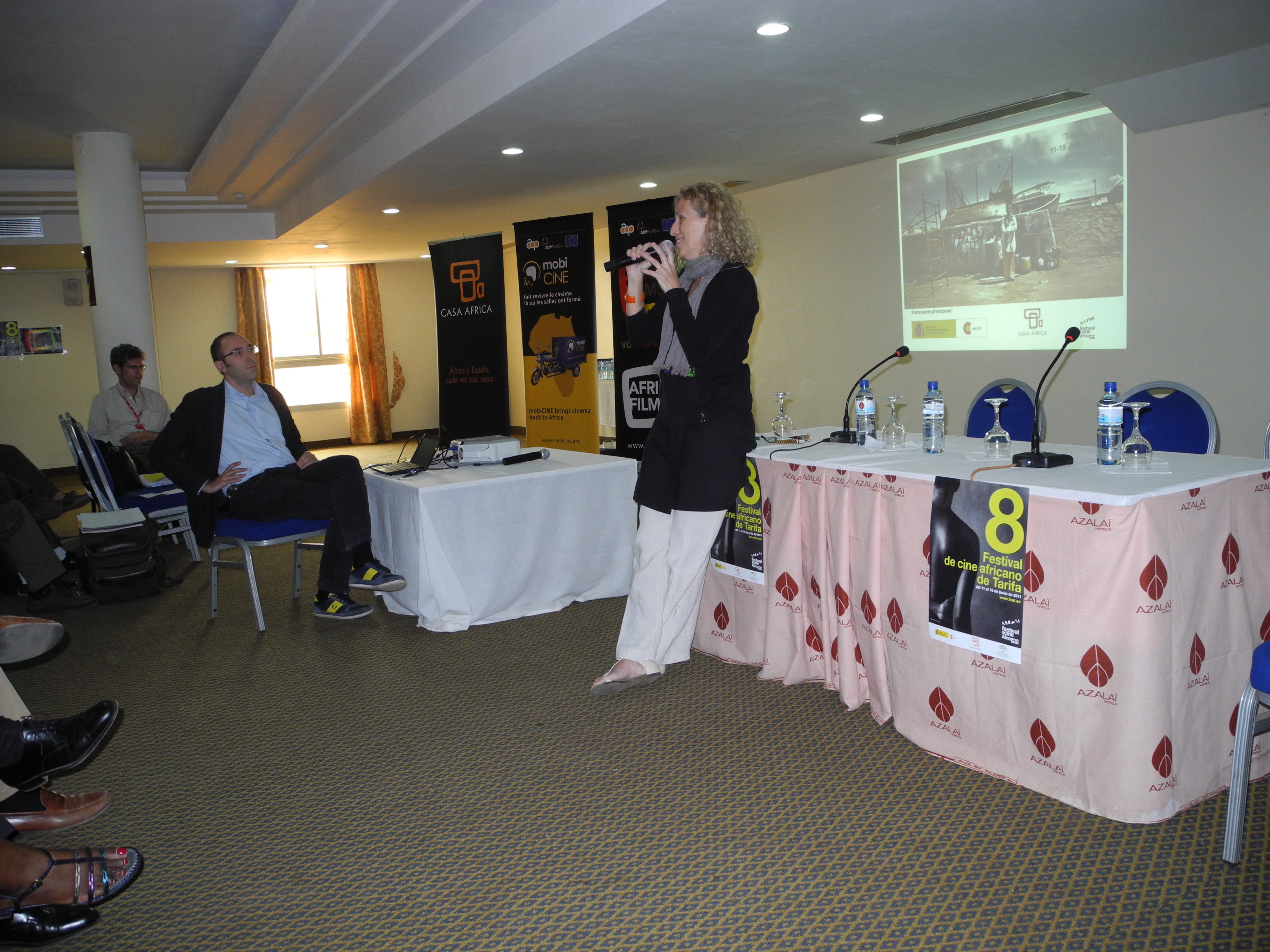 43. Presentación del Festival de Cine Africano de Tarifa (FCAT) en FESPACO, 2011
