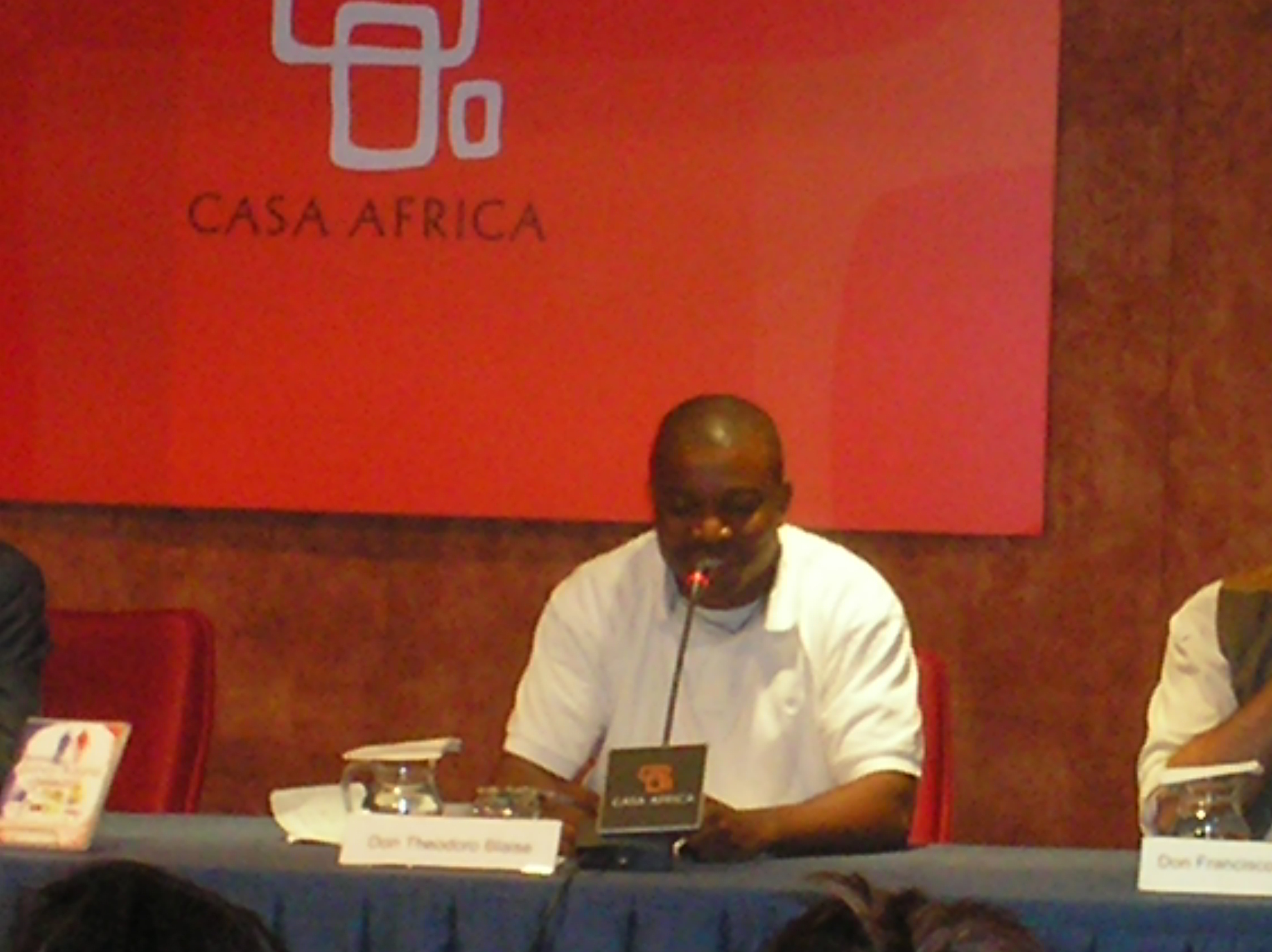 7. Theodoro Blaisse, Presidente de la Federación de Asociaciones Africanas en Canarias