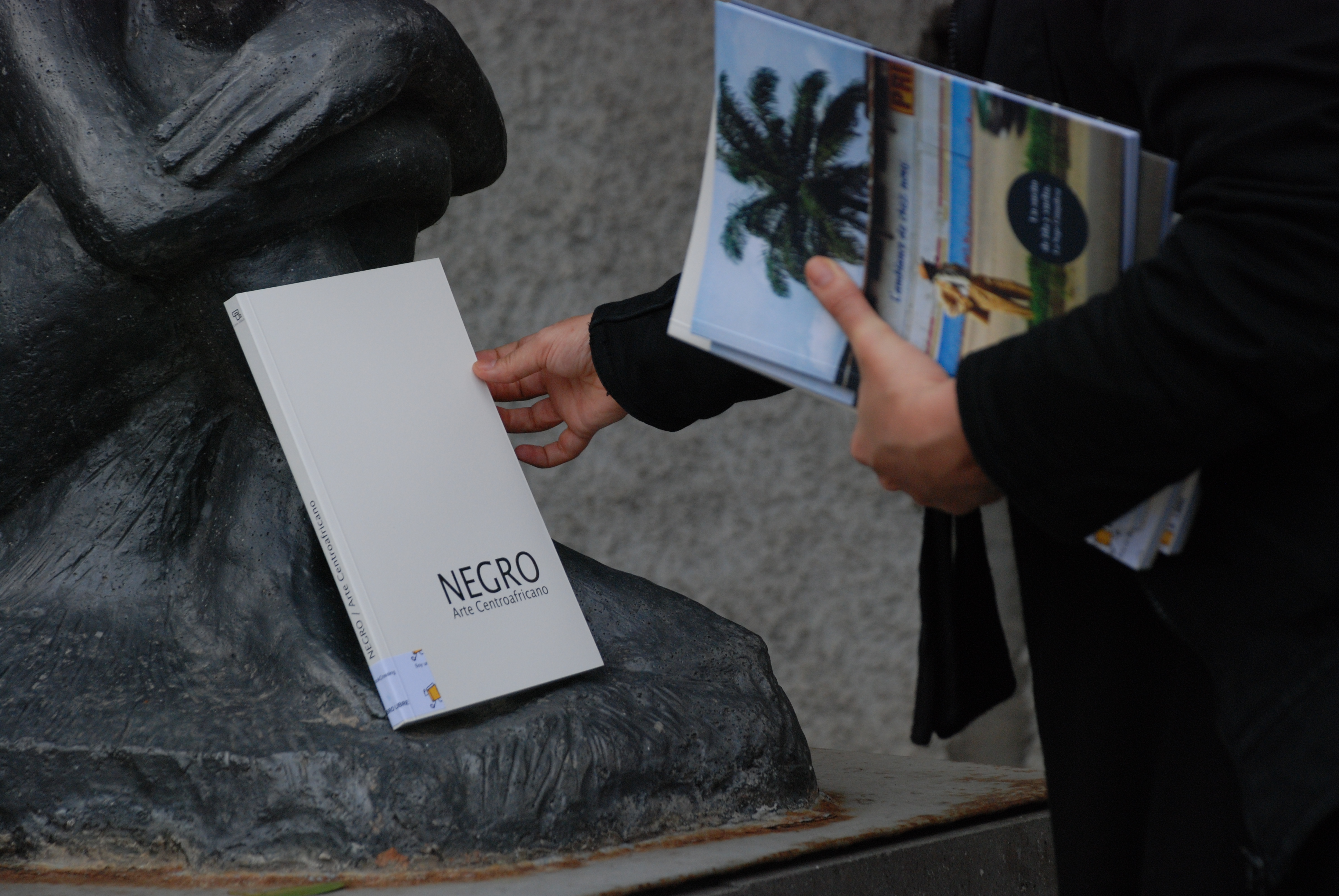 6. Imágenes de la campaña Bookcrossing, África Vive 2011