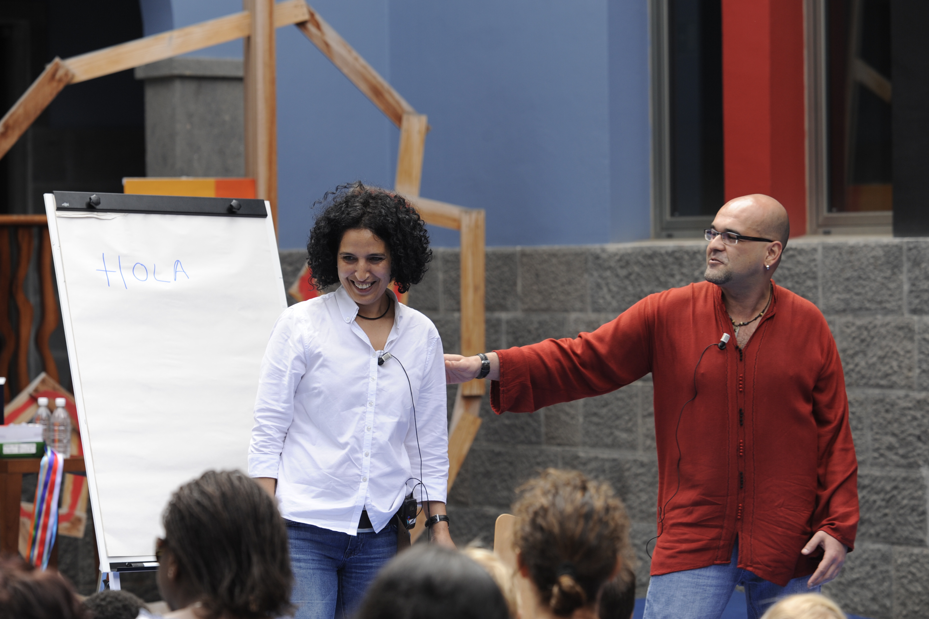 4. Taller de creación literaria con Zoubida Boughana Maalem y Alexis Ravelo