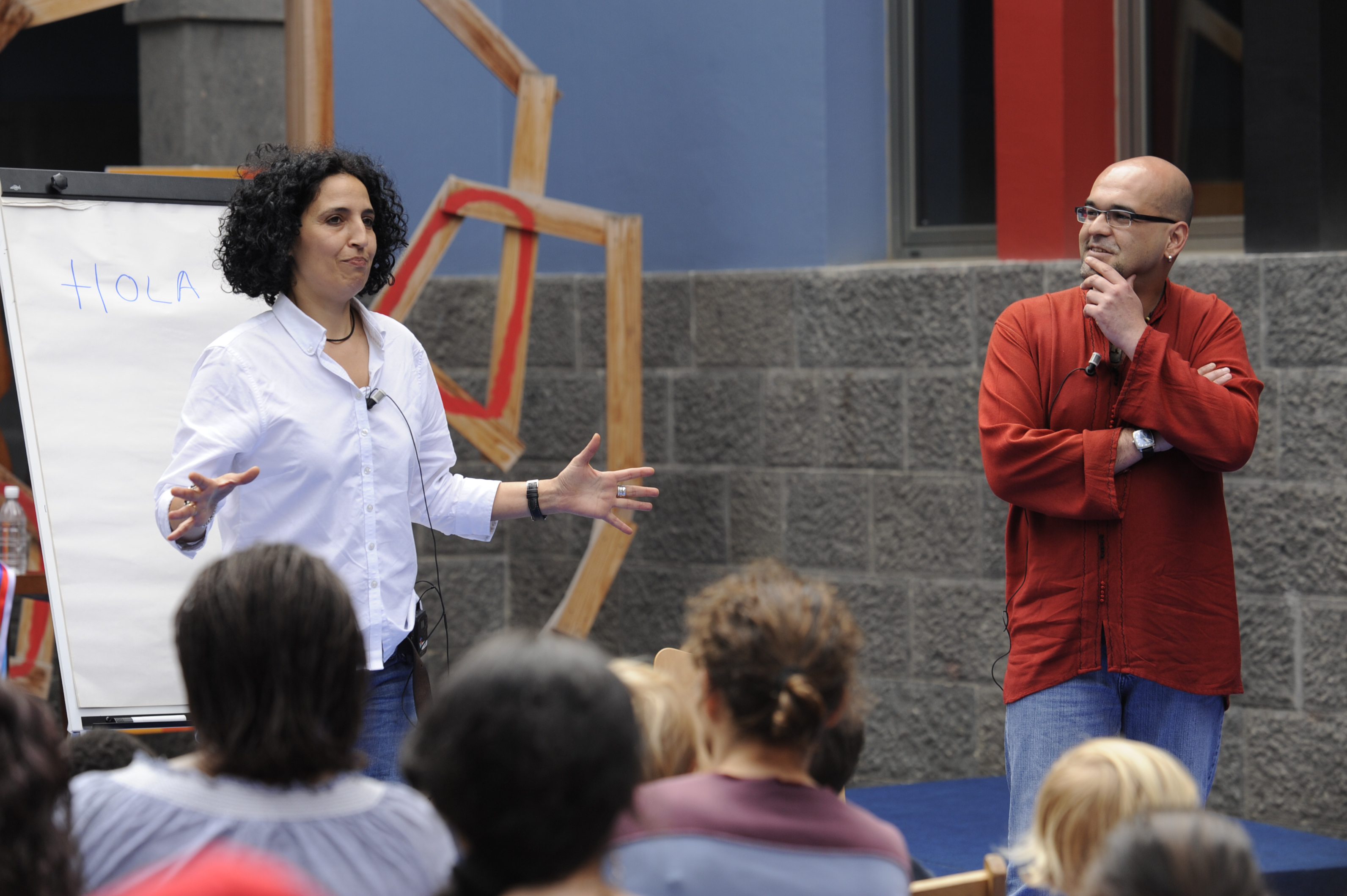 5. Taller de creación literaria con Zoubida Boughana Maalem y Alexis Ravelo