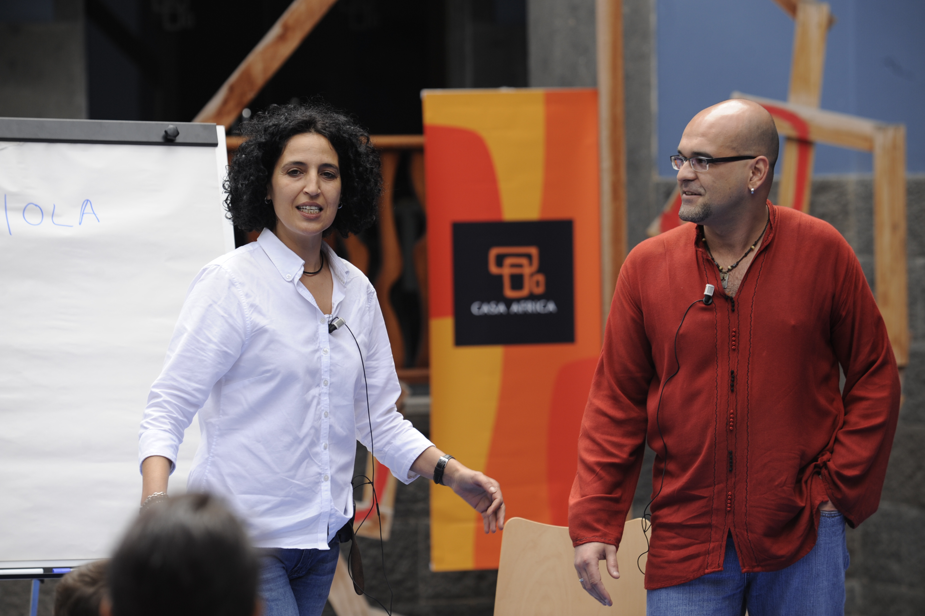 5. Taller de creación literaria con Zoubida Boughana Maalem y Alexis Ravelo