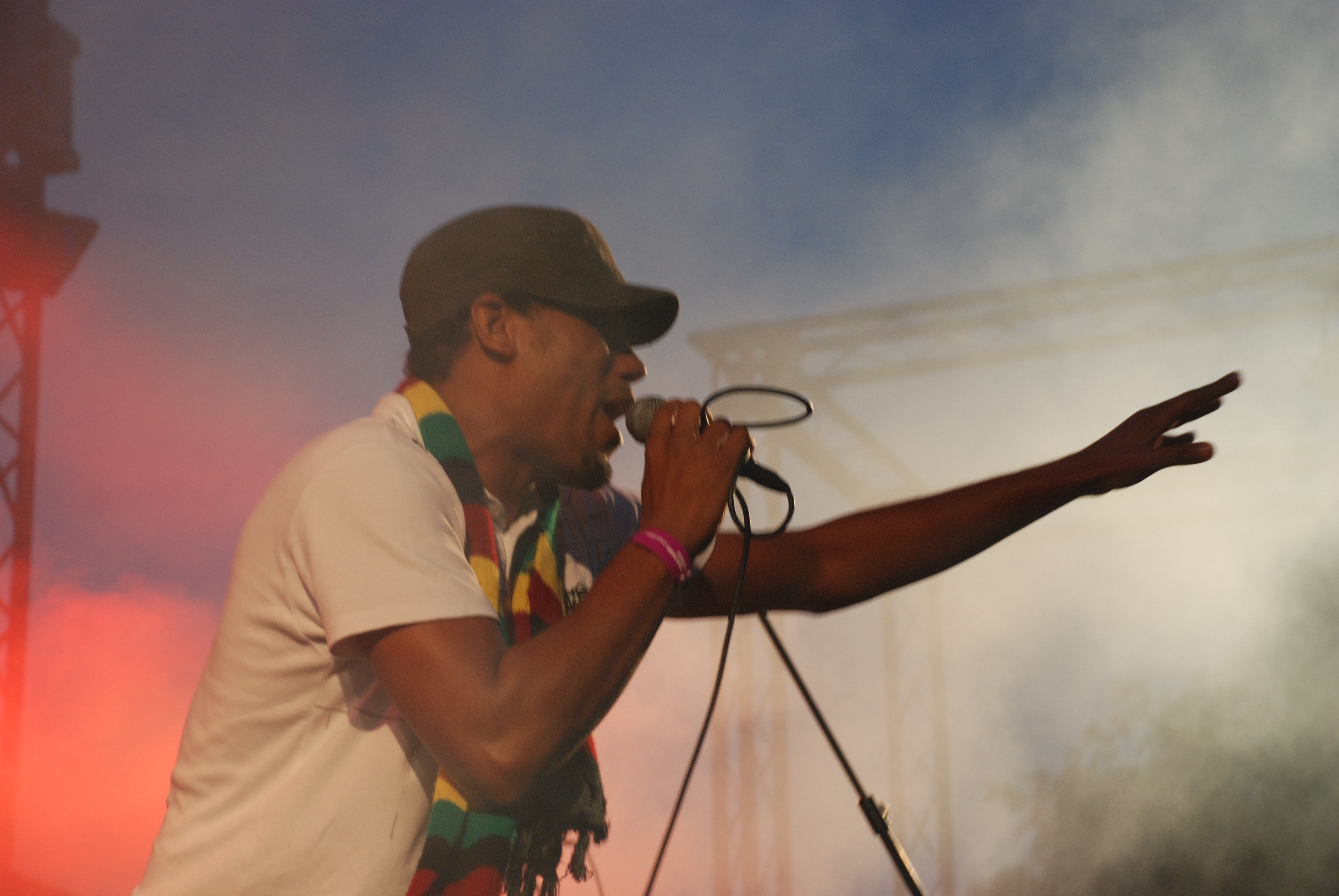 6. Imágenes de la actuación de Domu Afrika Dub Squad
