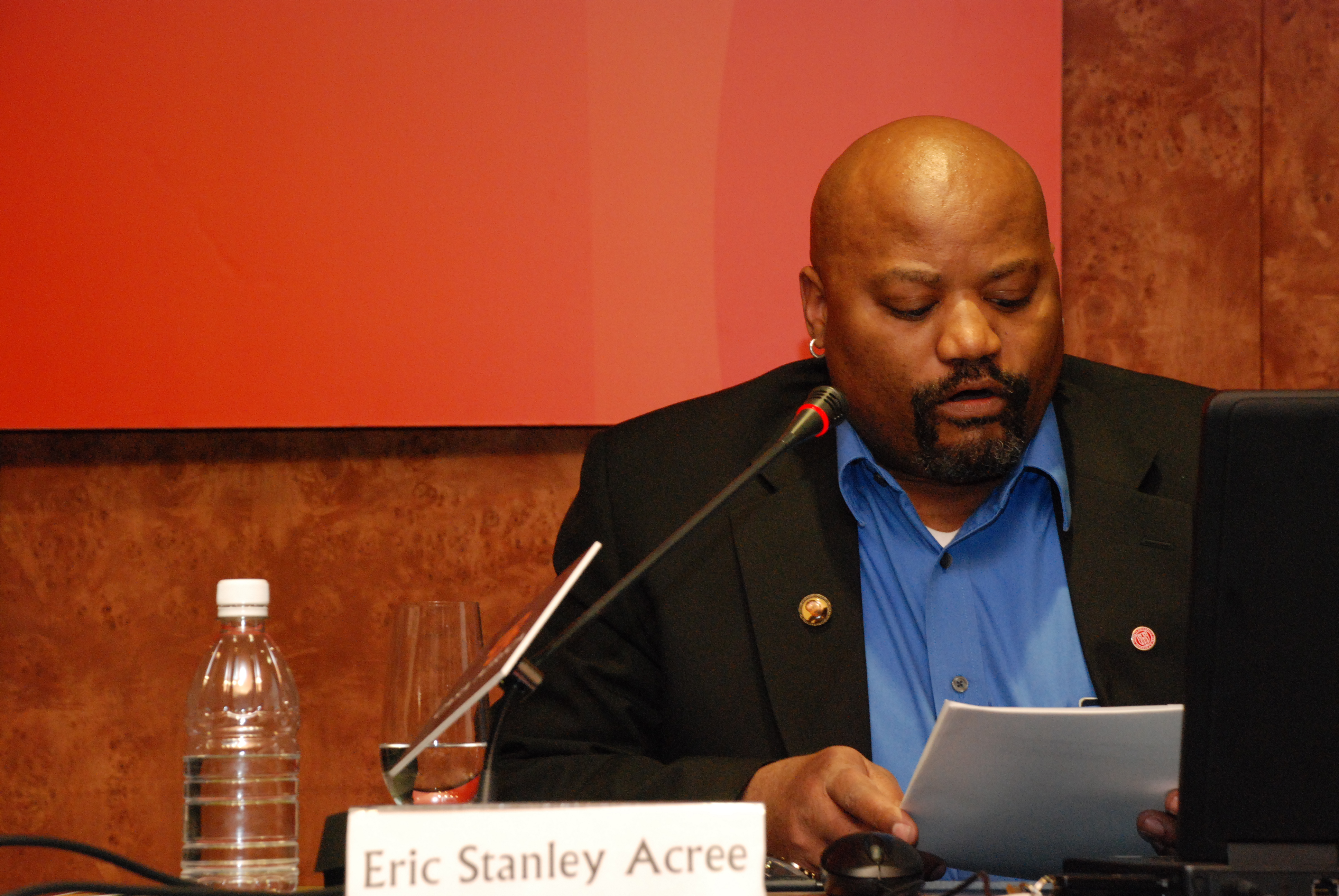 6. Eric Kofi Acree, Responsable de la Biblioteca de Africana Studies & Research, Cornell University, NY, USA
