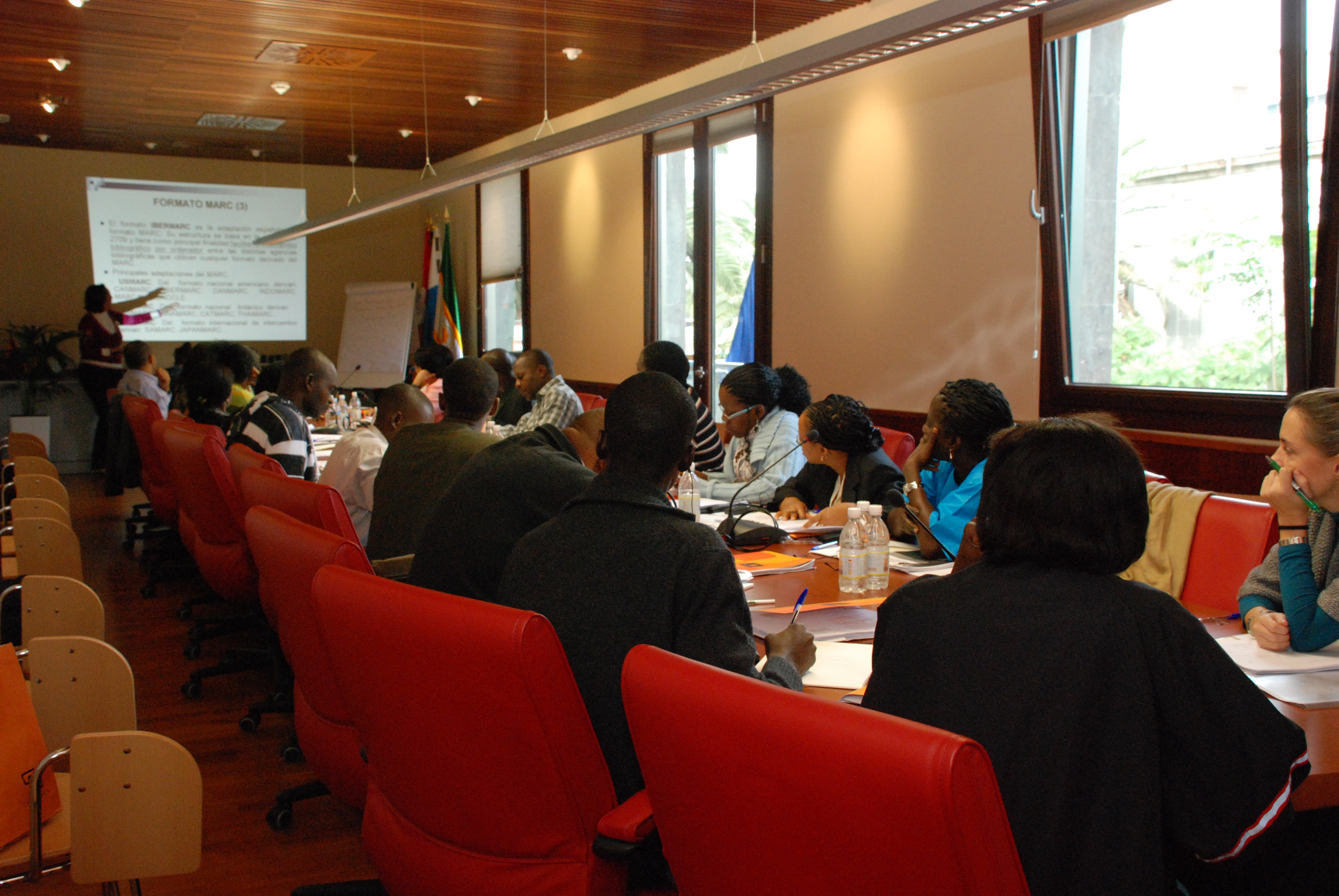19. Curso de catalogación impartido por Clara Montenegro Artiles, Bibliotecaria Jefa de Proceso Técnico de la ULPGC