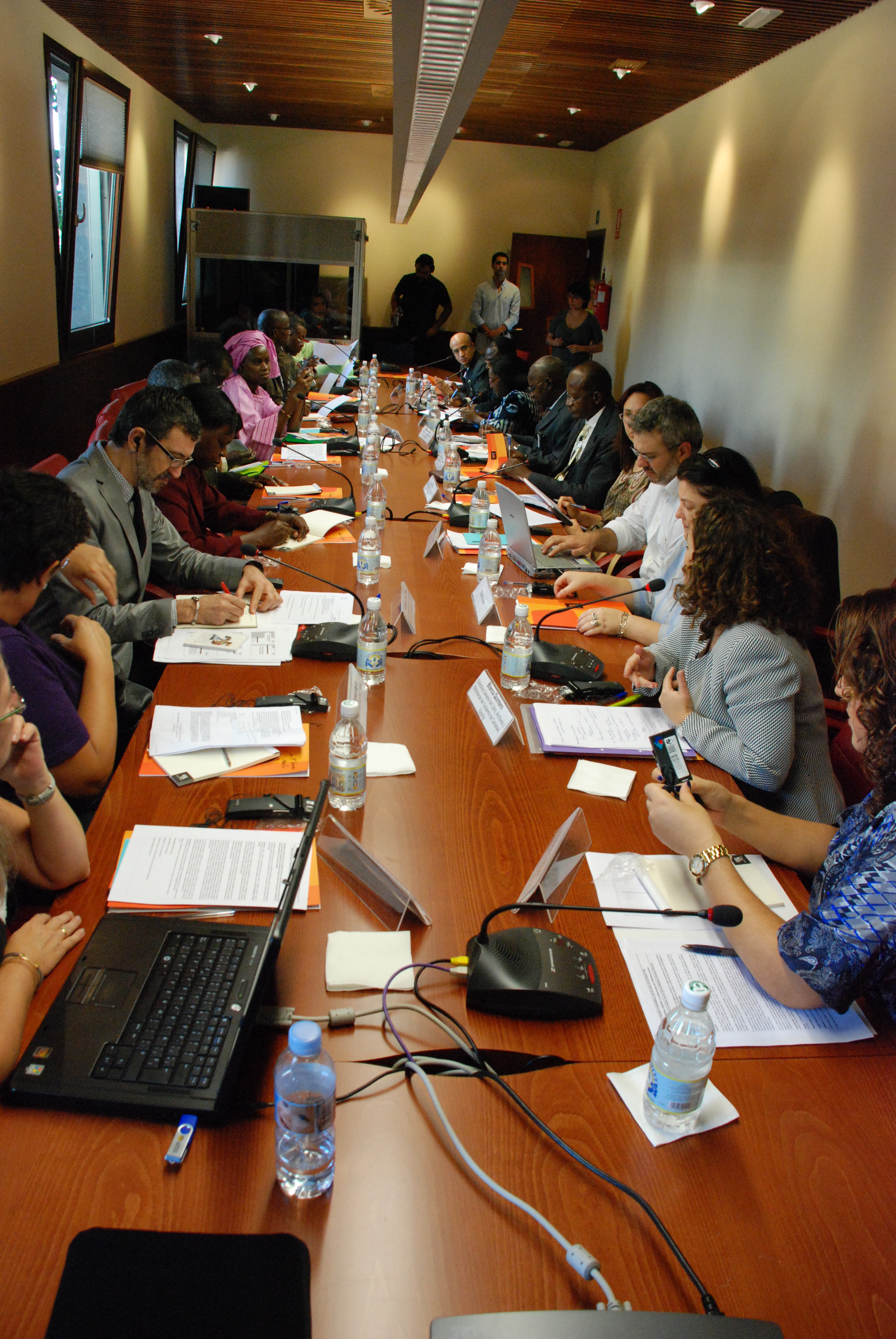 6. Mesa de trabajo. Red de Bibliotecas Virtuales Africanas