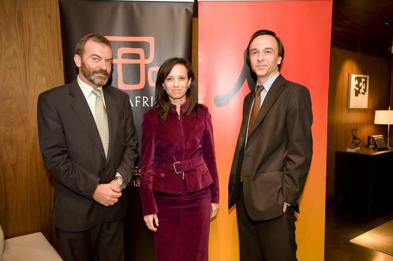 13. Ricardo Martínez Vázquez, Director General de Casa África, Beatriz Corredor, ministra de Vivienda y Jesús Sanz, director general de Casa Asia
