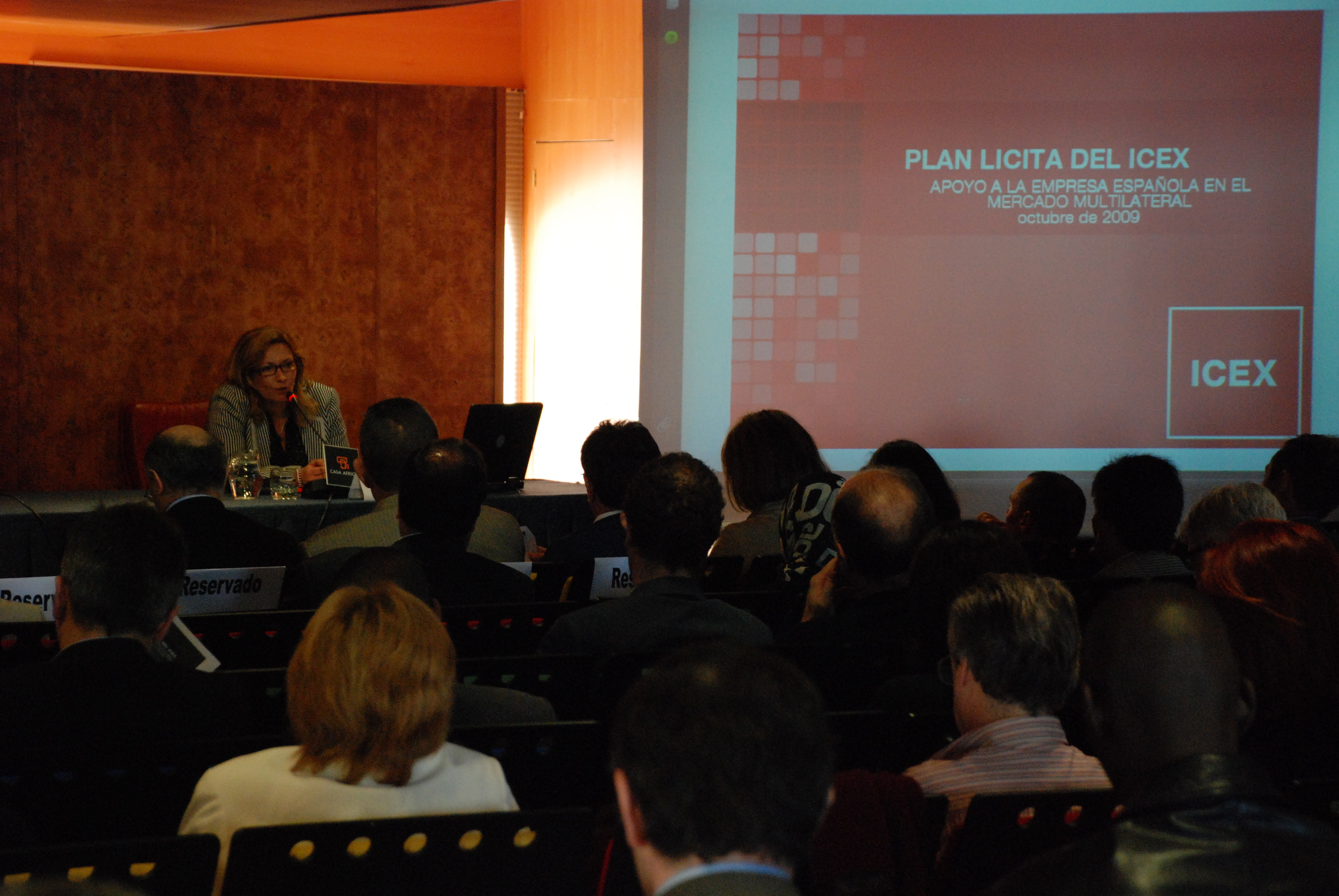 8. Maria del Carmen Casillas Villamor, Jefa del departamento de financiación multilateral. División de productos industriales y tecnología. ICEX