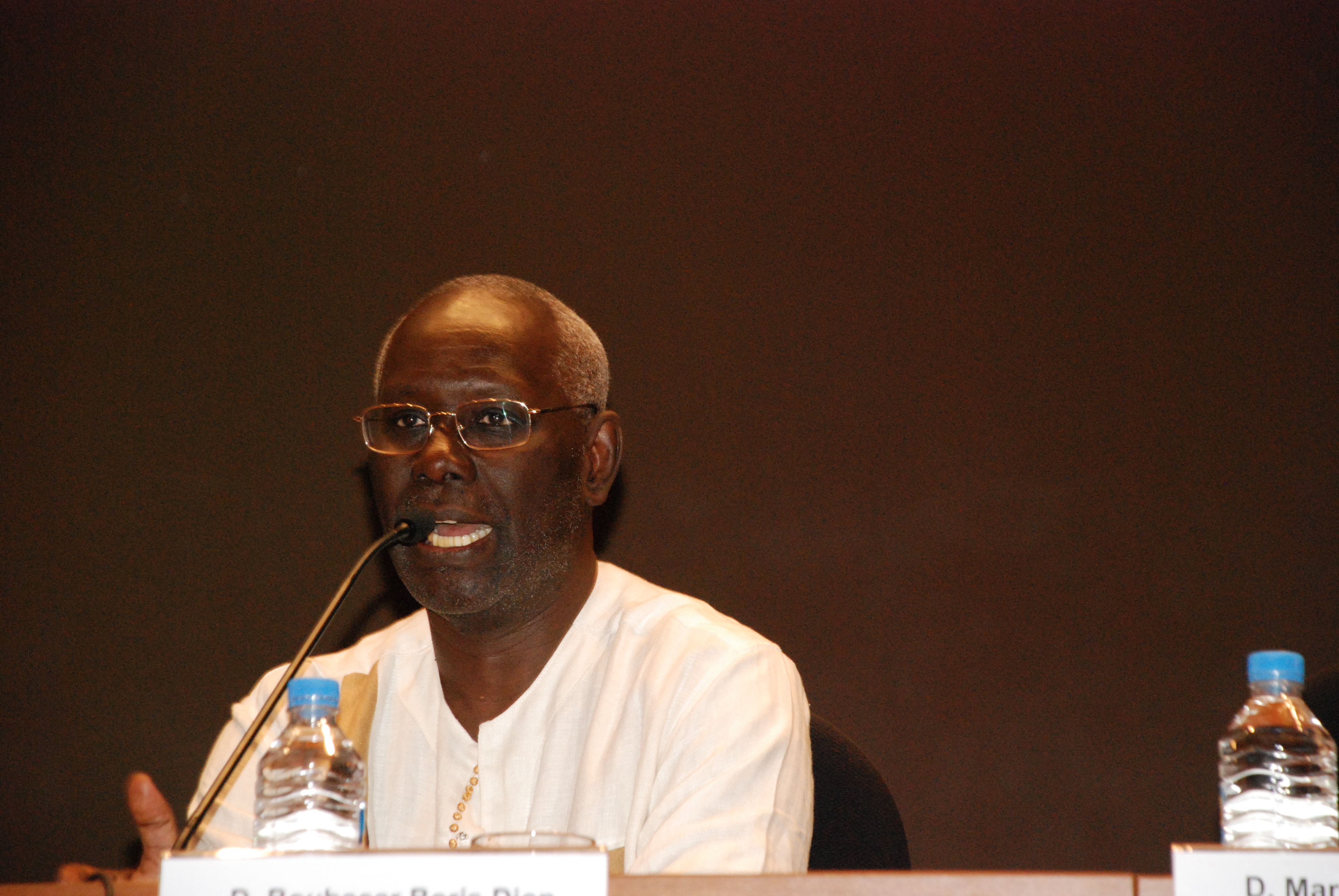 5. Intervención de Boubacar Boris Diop en la Universidad de Cádiz