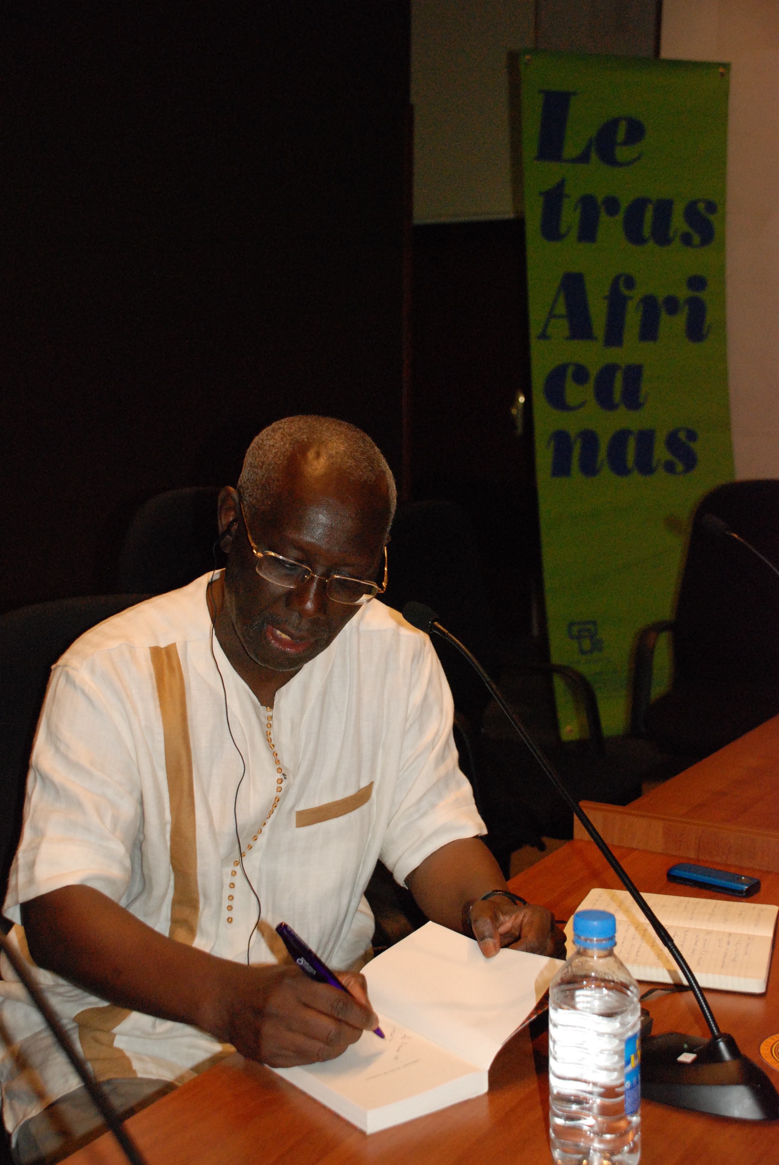 6. Intervención de Boubacar Boris Diop en la Universidad de Cádiz