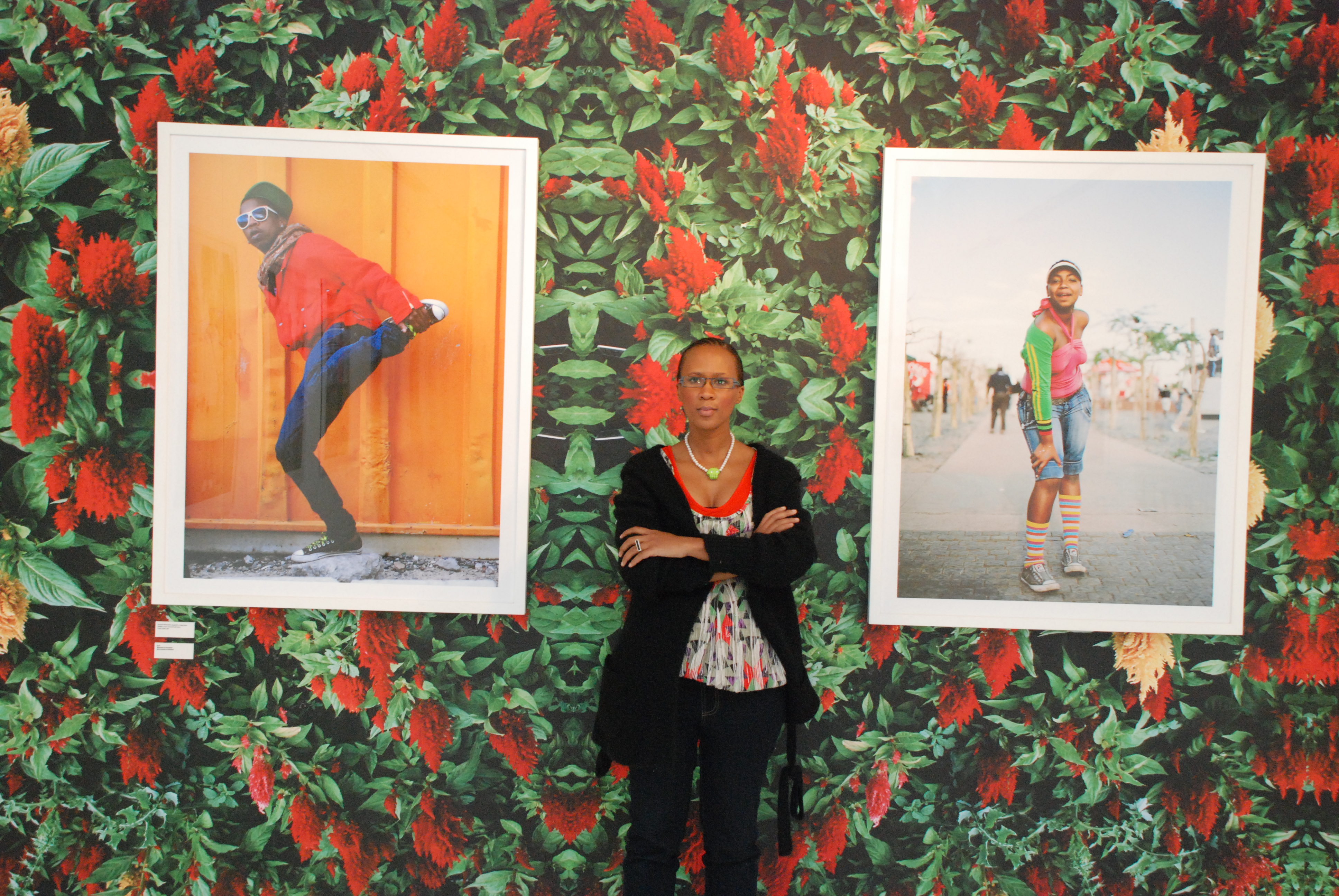 4. Nontsikelelo Veleko en las salas de exposición de Casa África