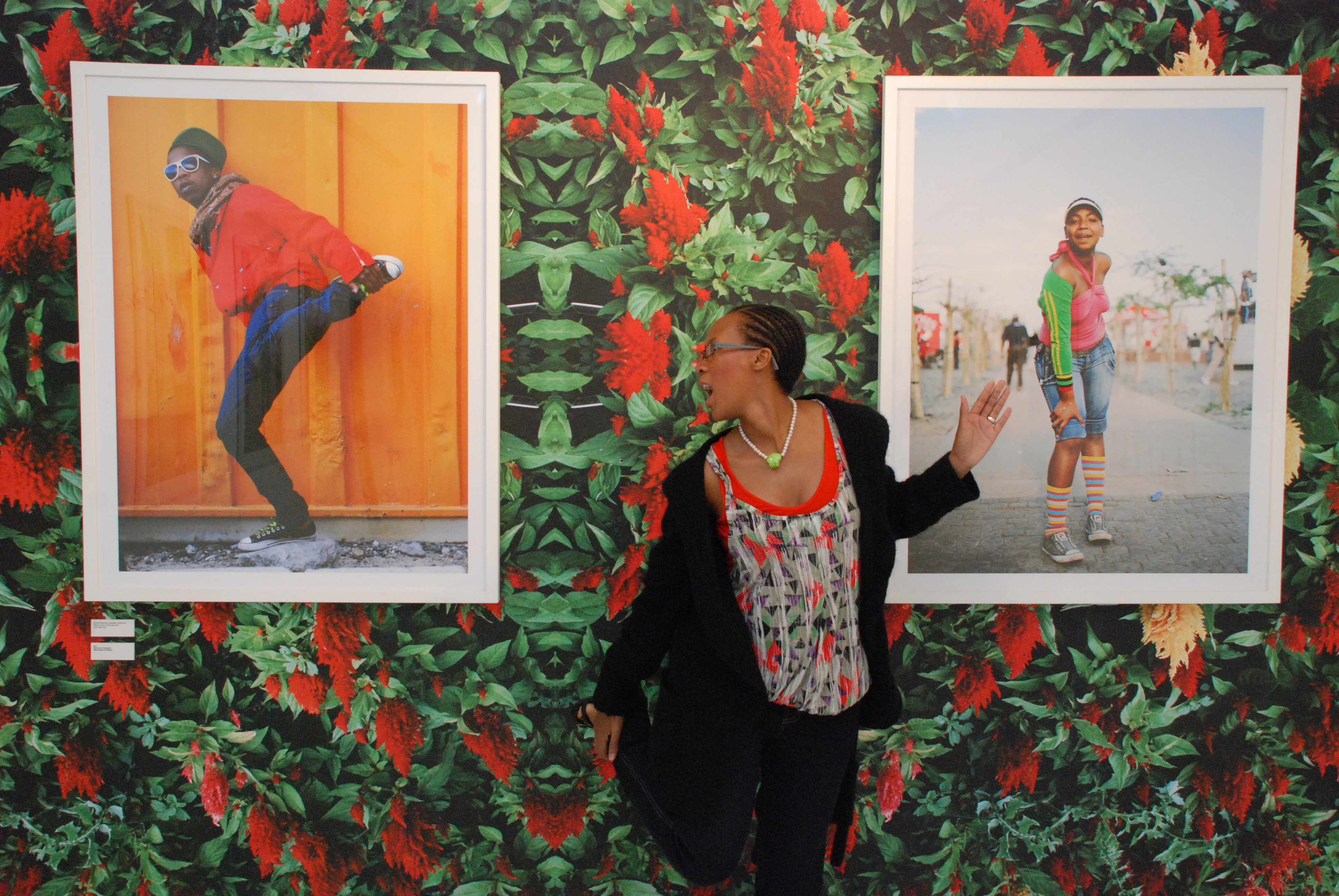 5. Nontsikelelo Veleko en las salas de exposición de Casa África