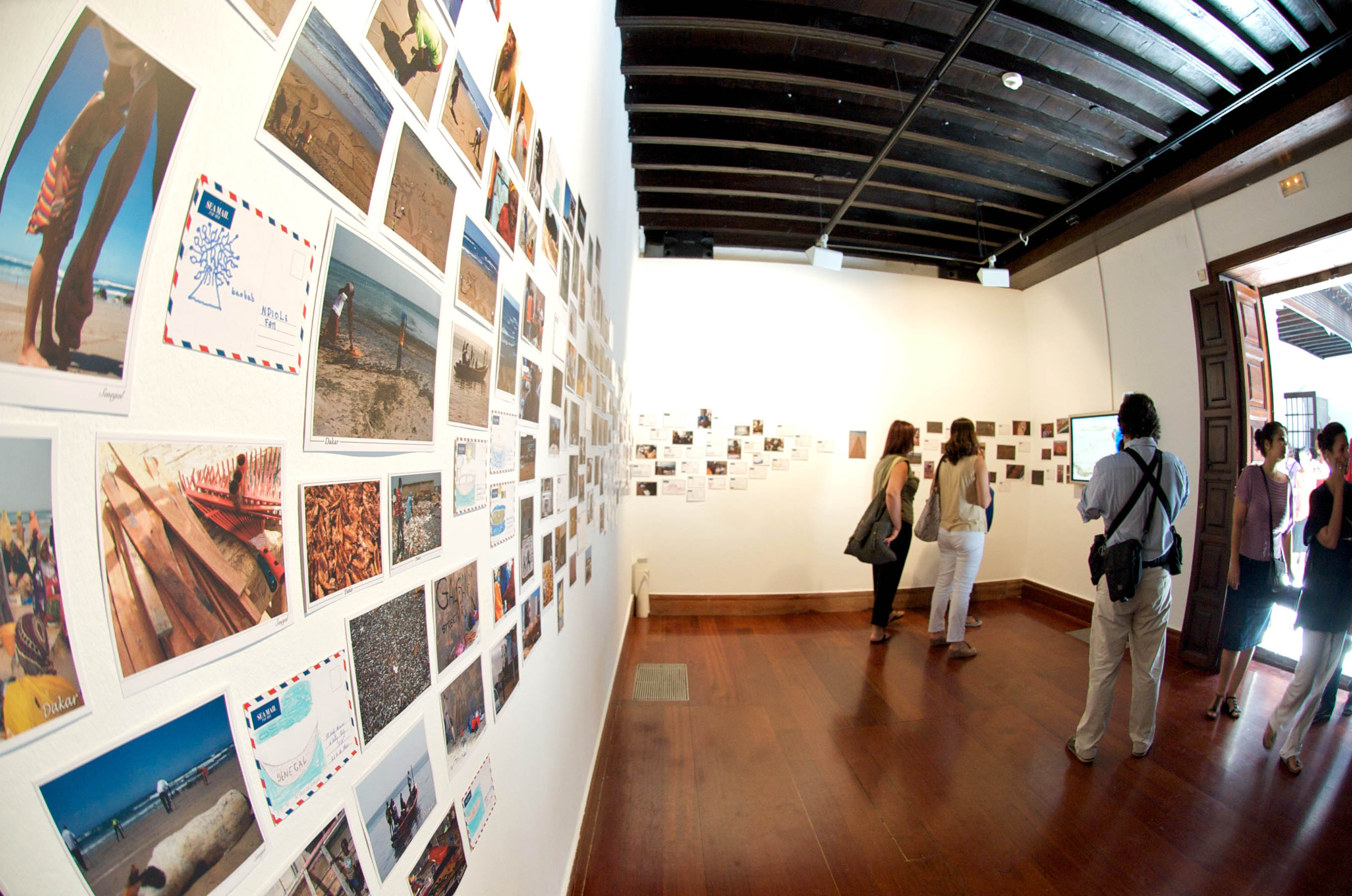 13. Vista de la muestra Mareas Migratorias en el Centro Atlántico de Arte Moderno (CAAM)