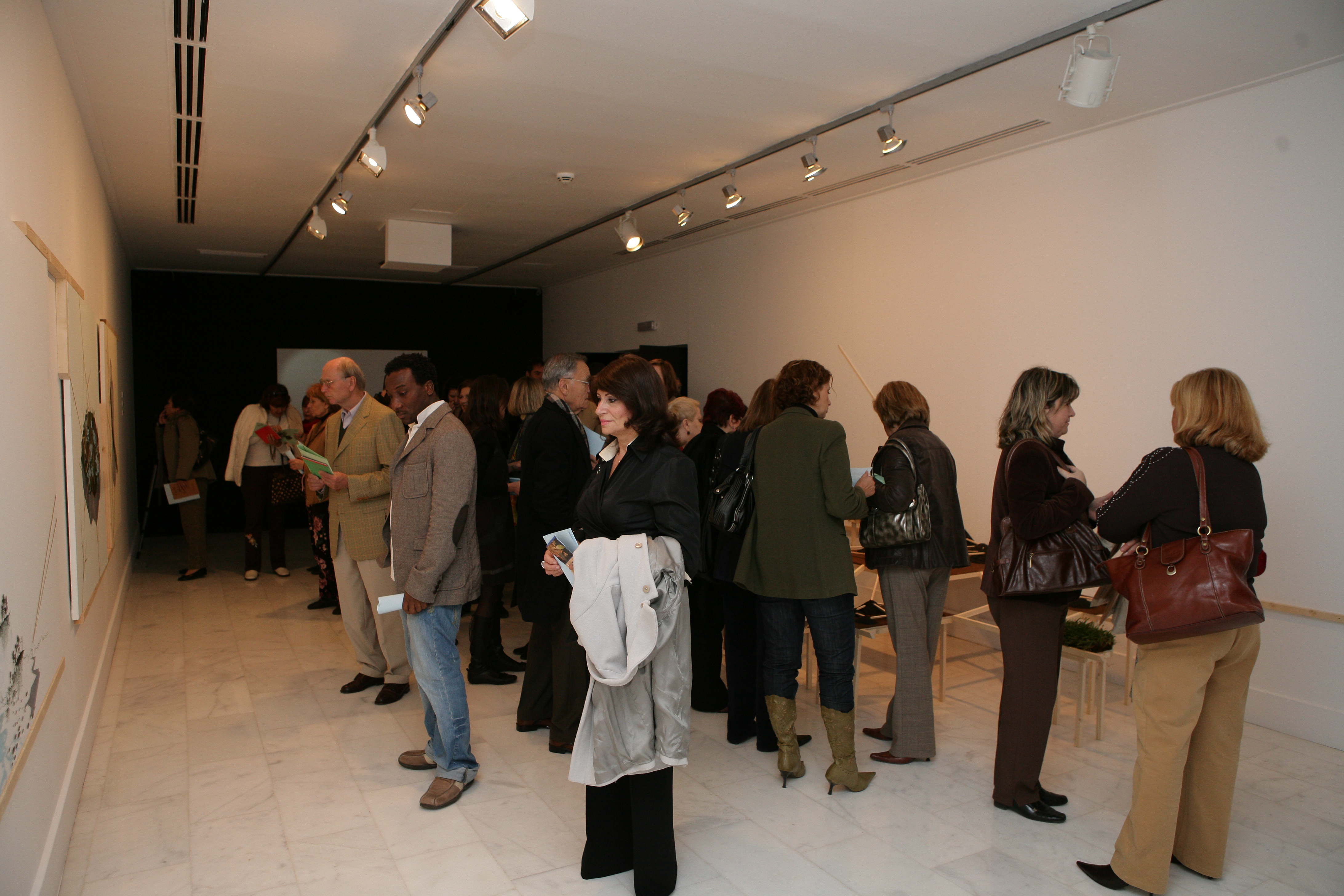 5. Imágenes de la inauguración de Re/Presentaciones. Ellas crean