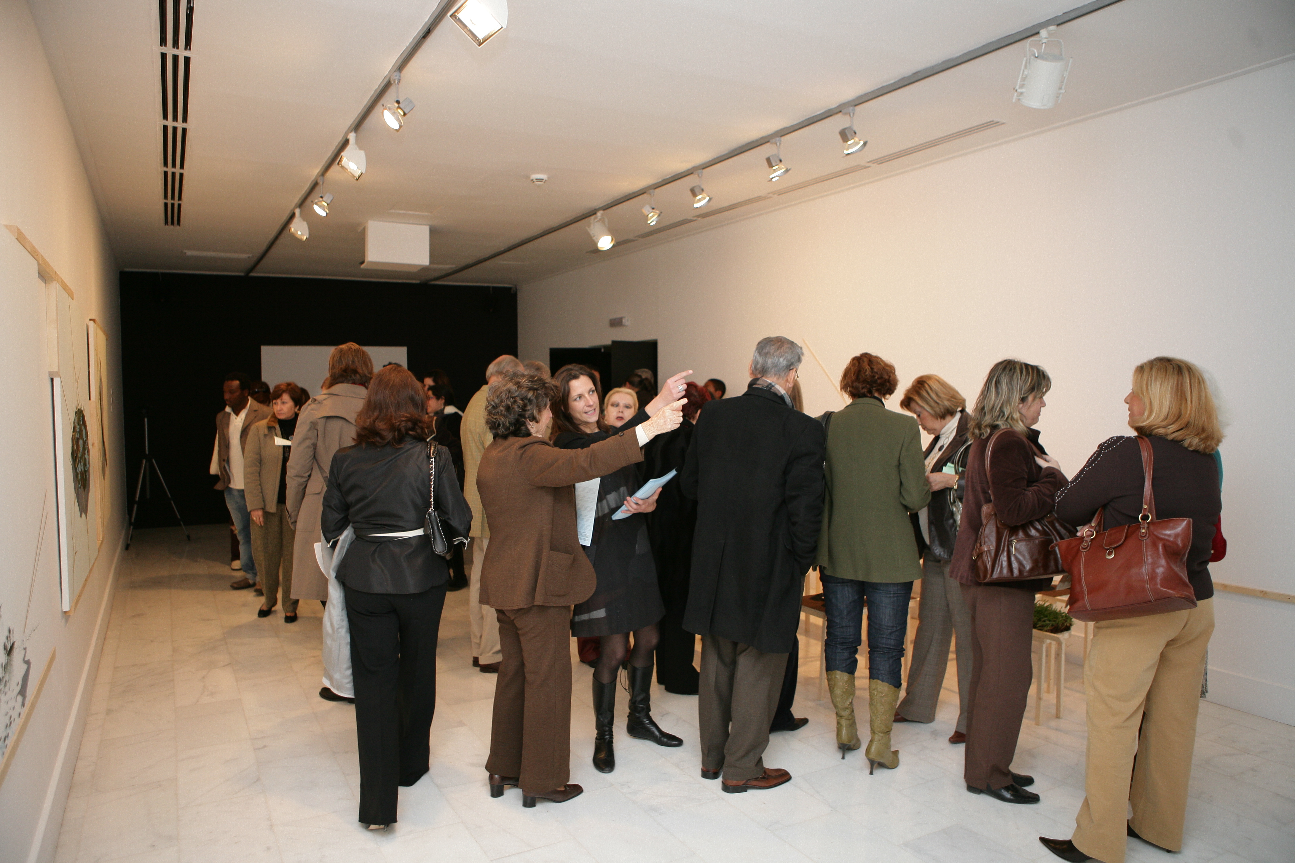6. Imágenes de la inauguración de Re/Presentaciones. Ellas crean