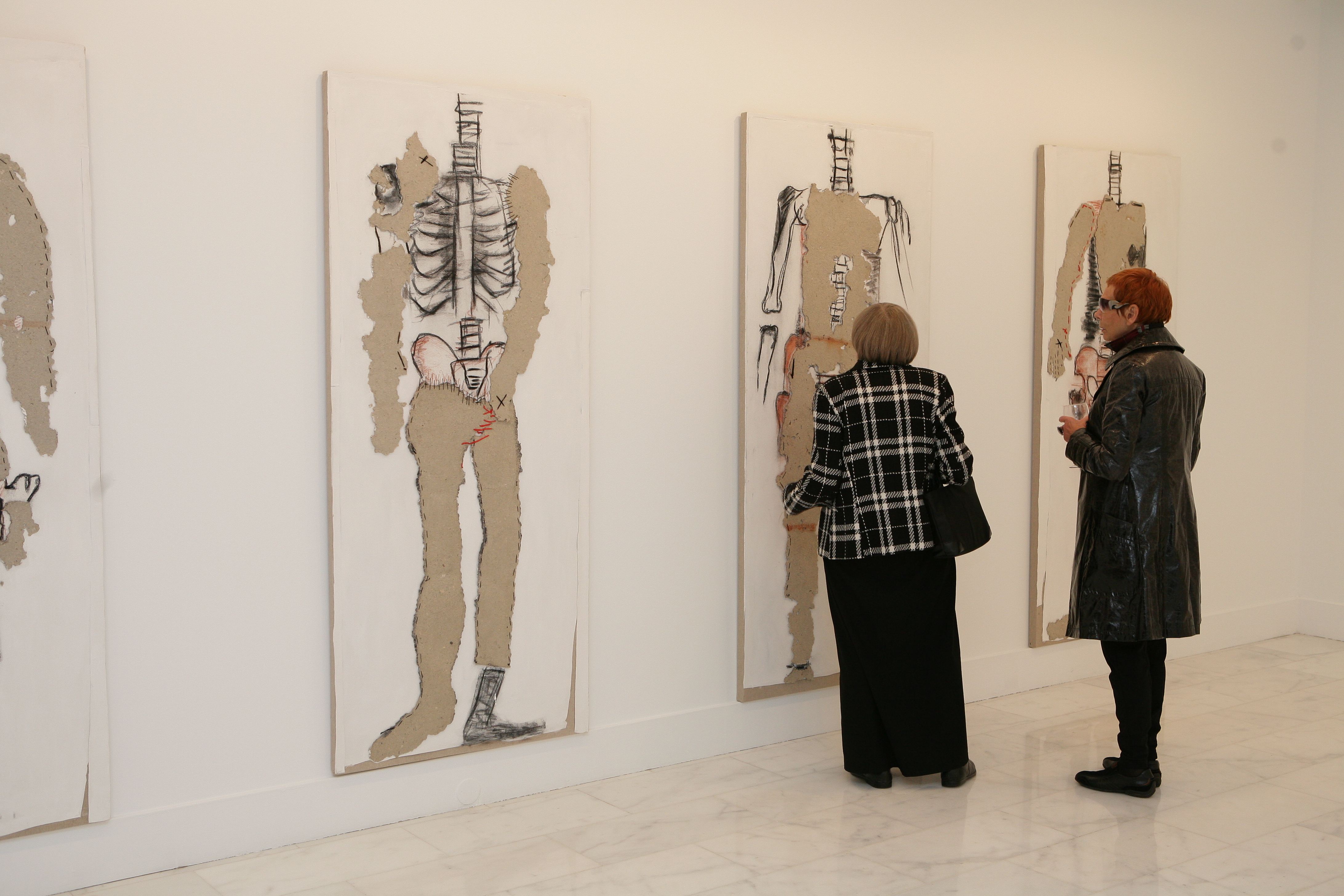 13. Imágenes de la inauguración de Re/Presentaciones. Ellas crean