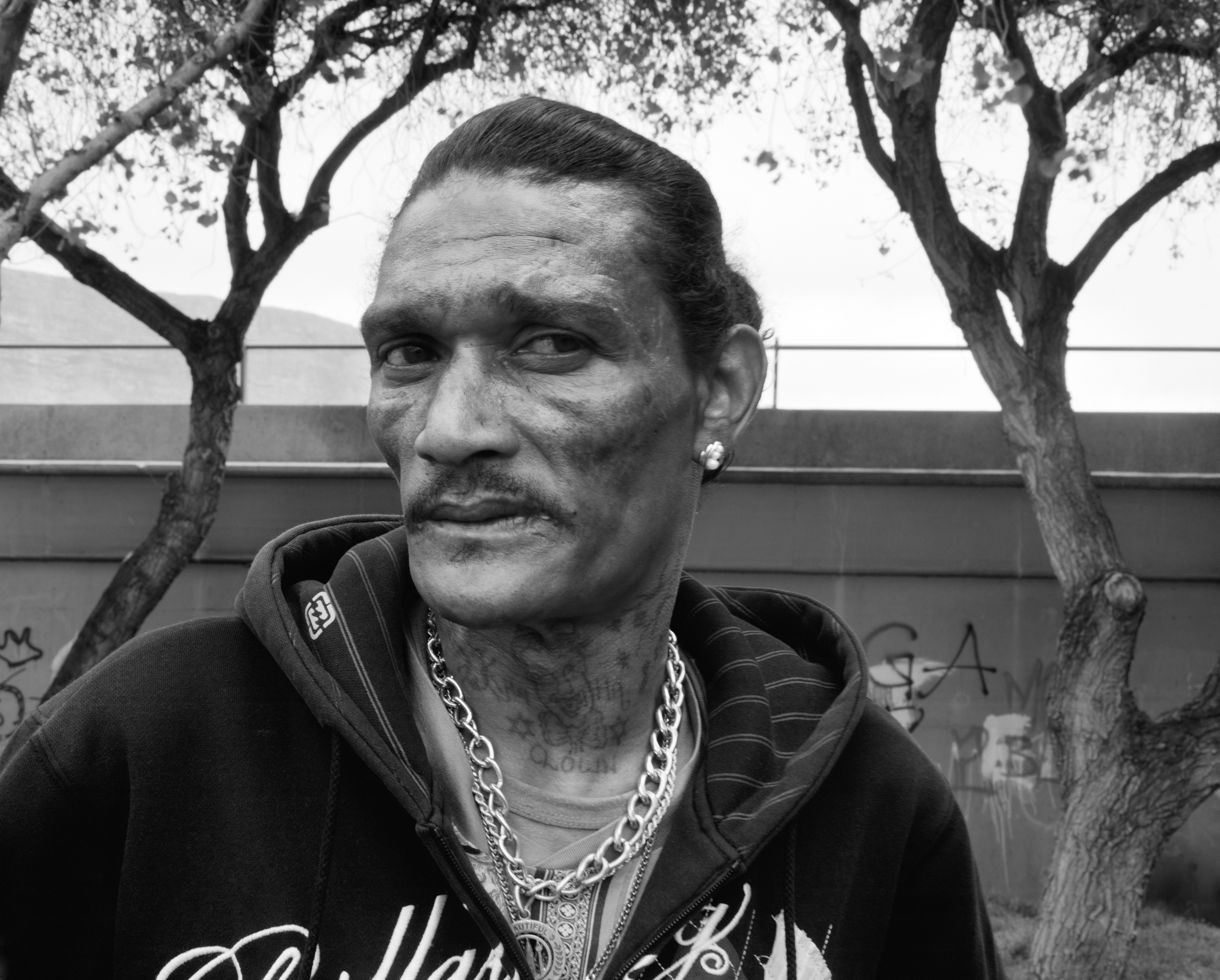 43. Blitz Maaneveld at the Terrace, Woodstock, Cape Town, where he murdered a man with whom he had been gambling. October 7, 2008 © David Goldblatt -Monografías-