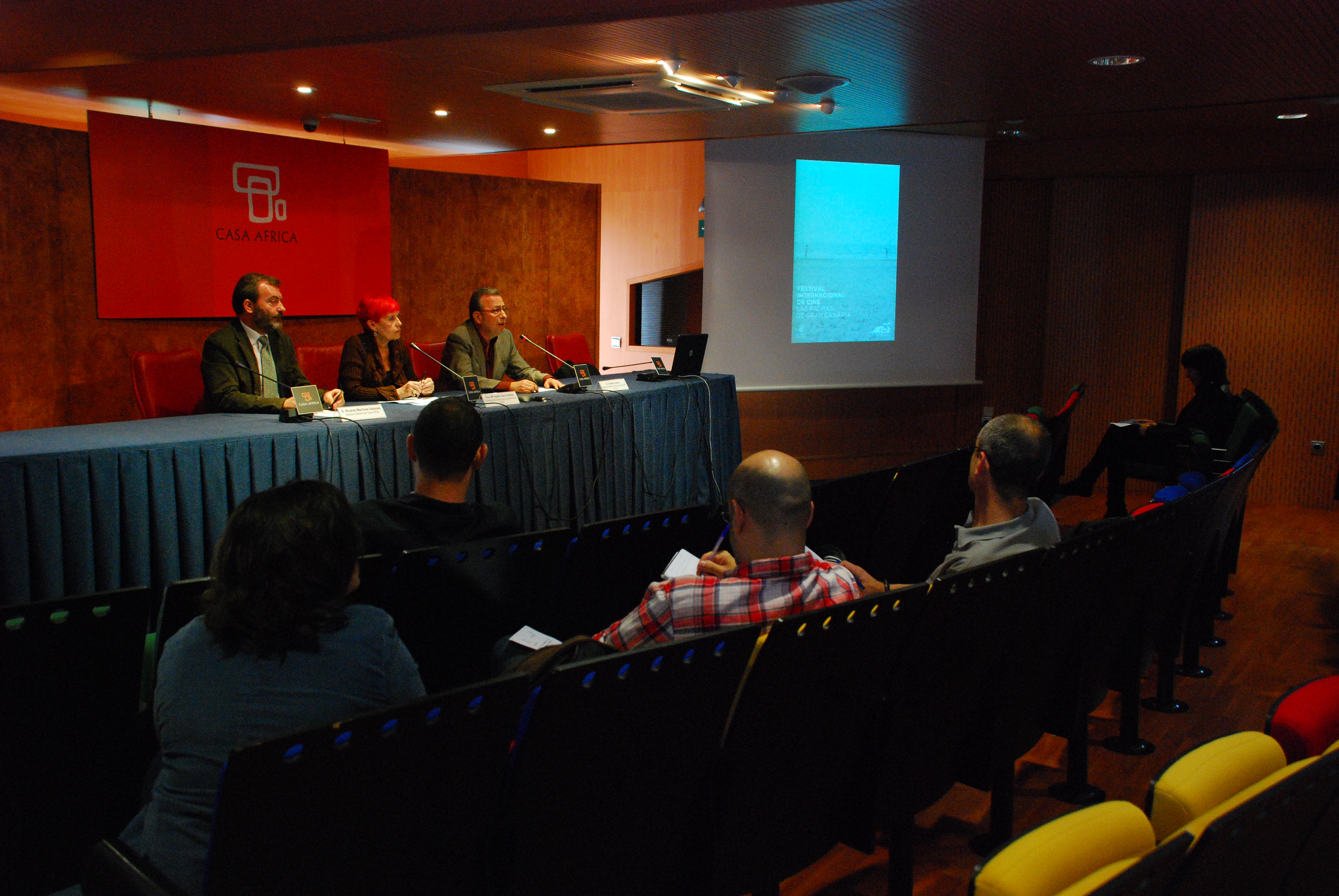 7. Presentación del Festival de Cine de Las Palmas de Gran Canaria en Casa África