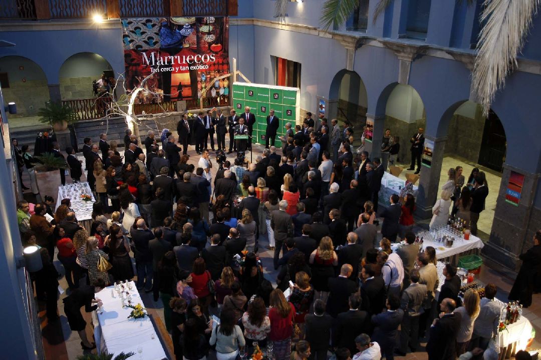 3. Imágenes de la presentación de las nuevas líneas de Binter en Marruecos