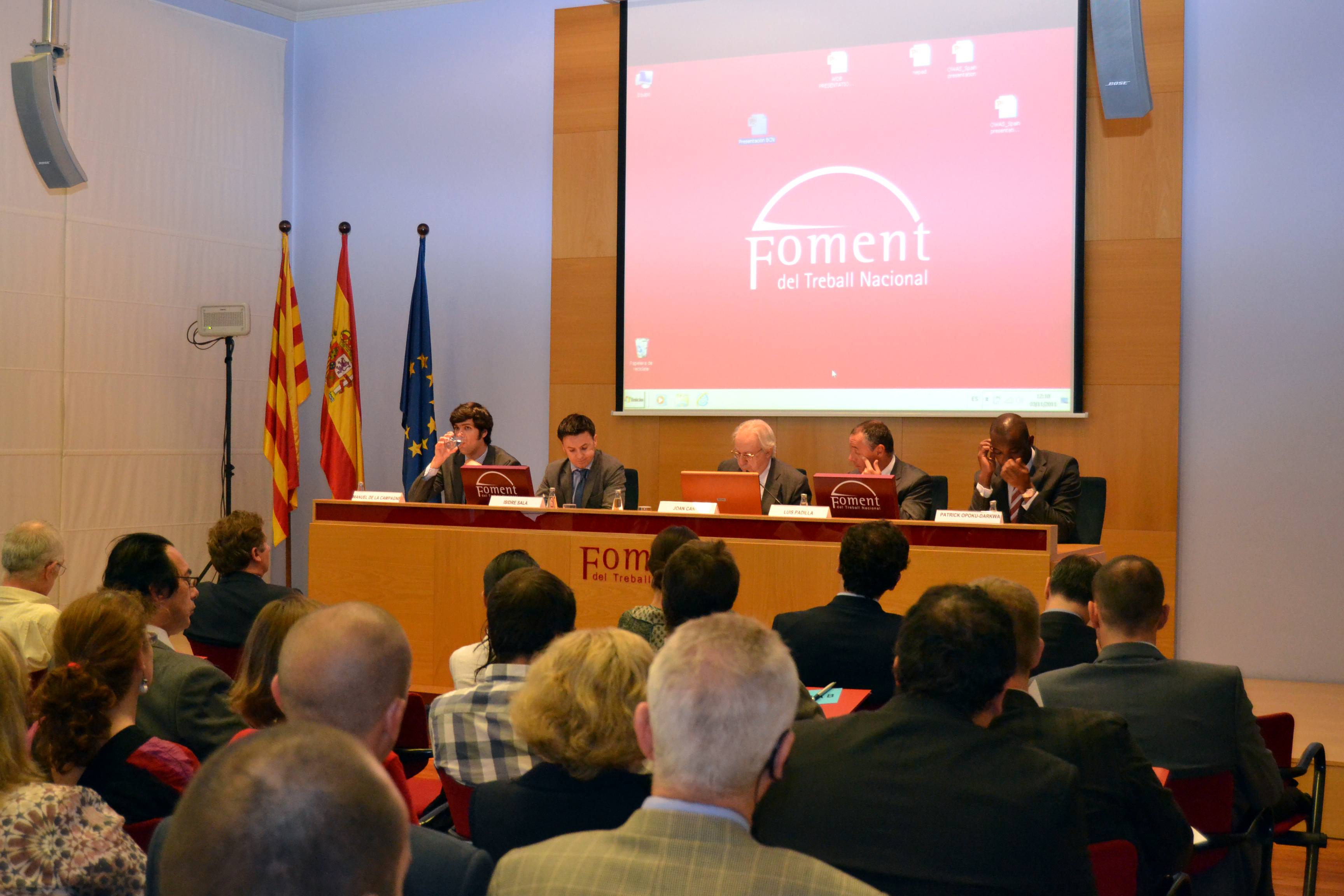 5. Celebración de la Jornada sobre las licitaciones internacionales del Banco Africano de Desarrollo en Barcelona