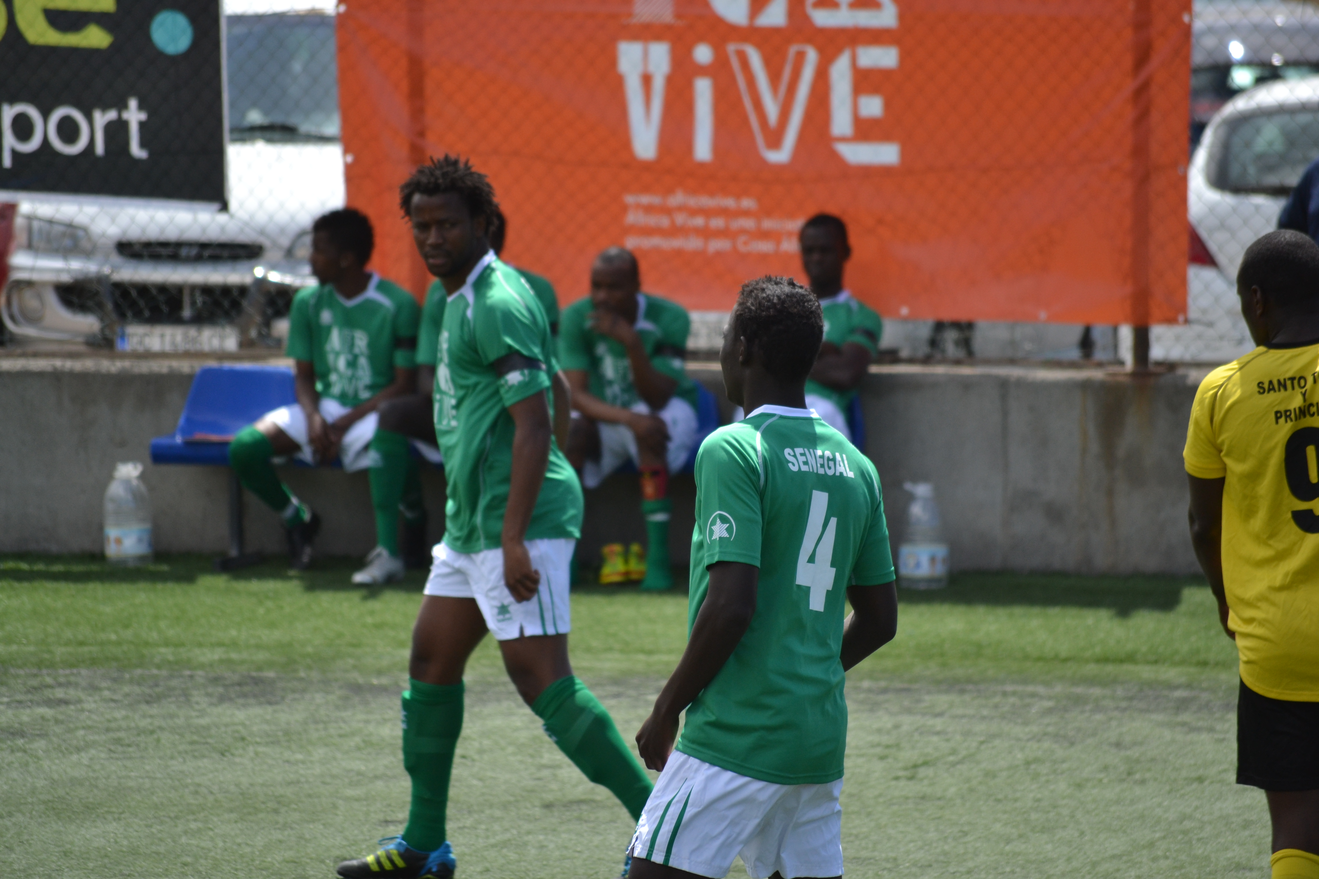 49. Partido entre Senegal y Santo Tomé y Príncipe en la Copa África del Torneo África Vive