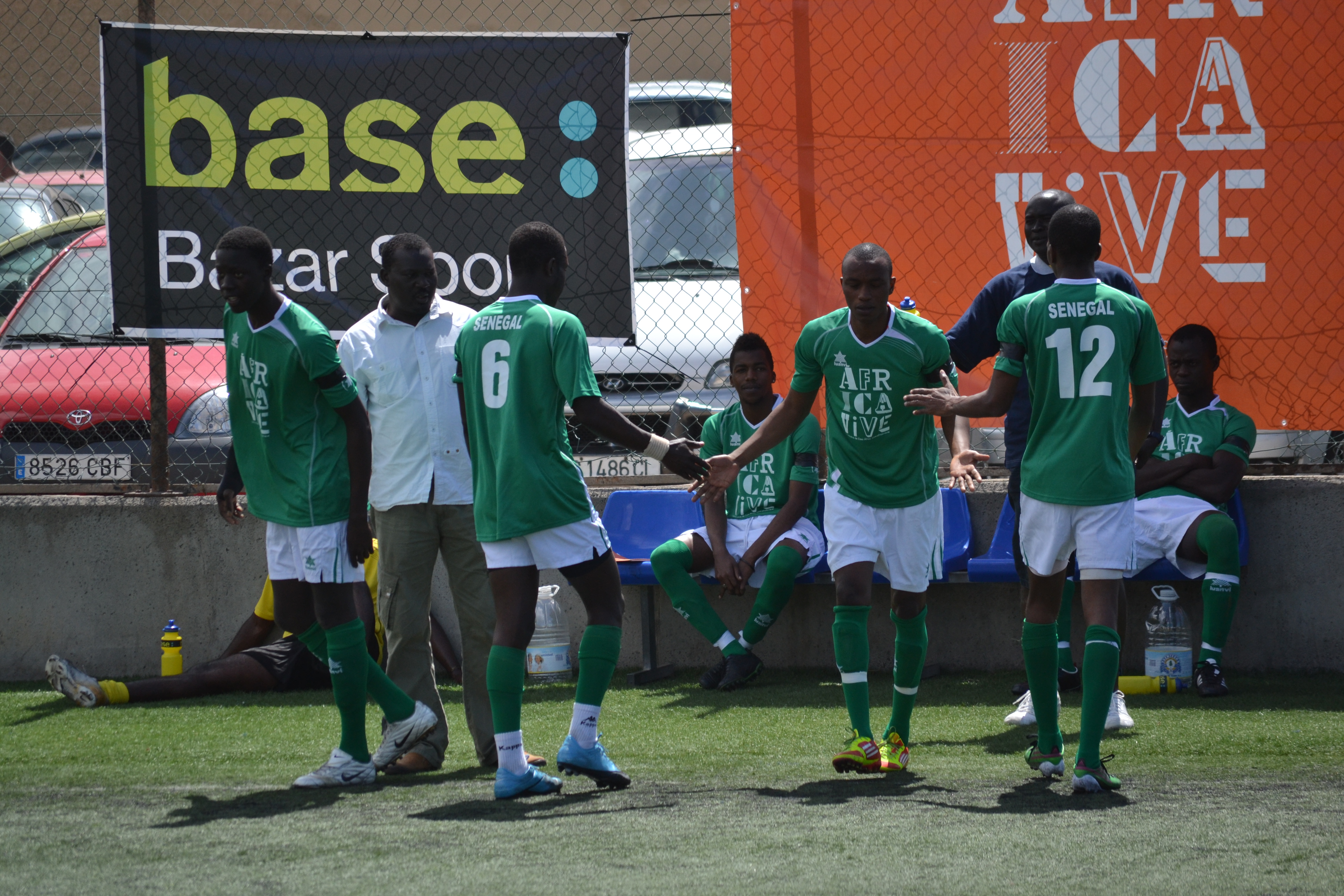52. Partido entre Senegal y Santo Tomé y Príncipe en la Copa África del Torneo África Vive