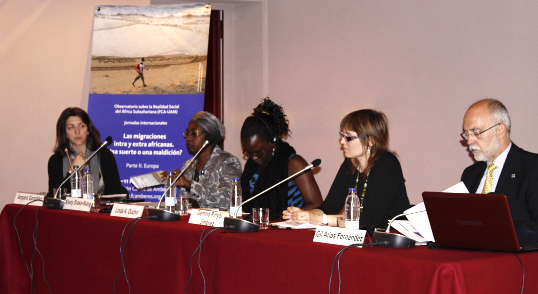 4.  Jornadas internacionales: Las migraciones de África a Europa. ¿Una suerte o una maldición?