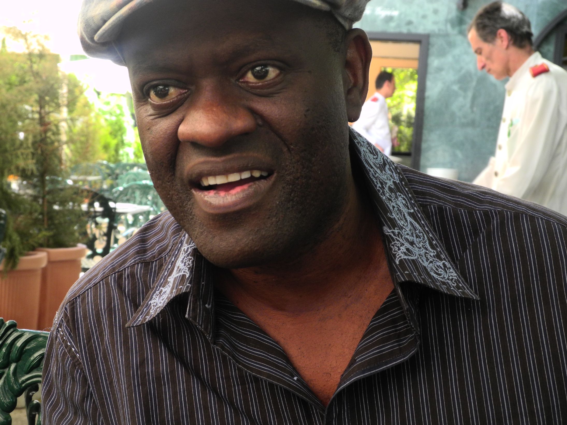 6. Alain Mabanckou en la Feria del Libro en Madrid con el programa de Literatura Letras Africanas de Casa África