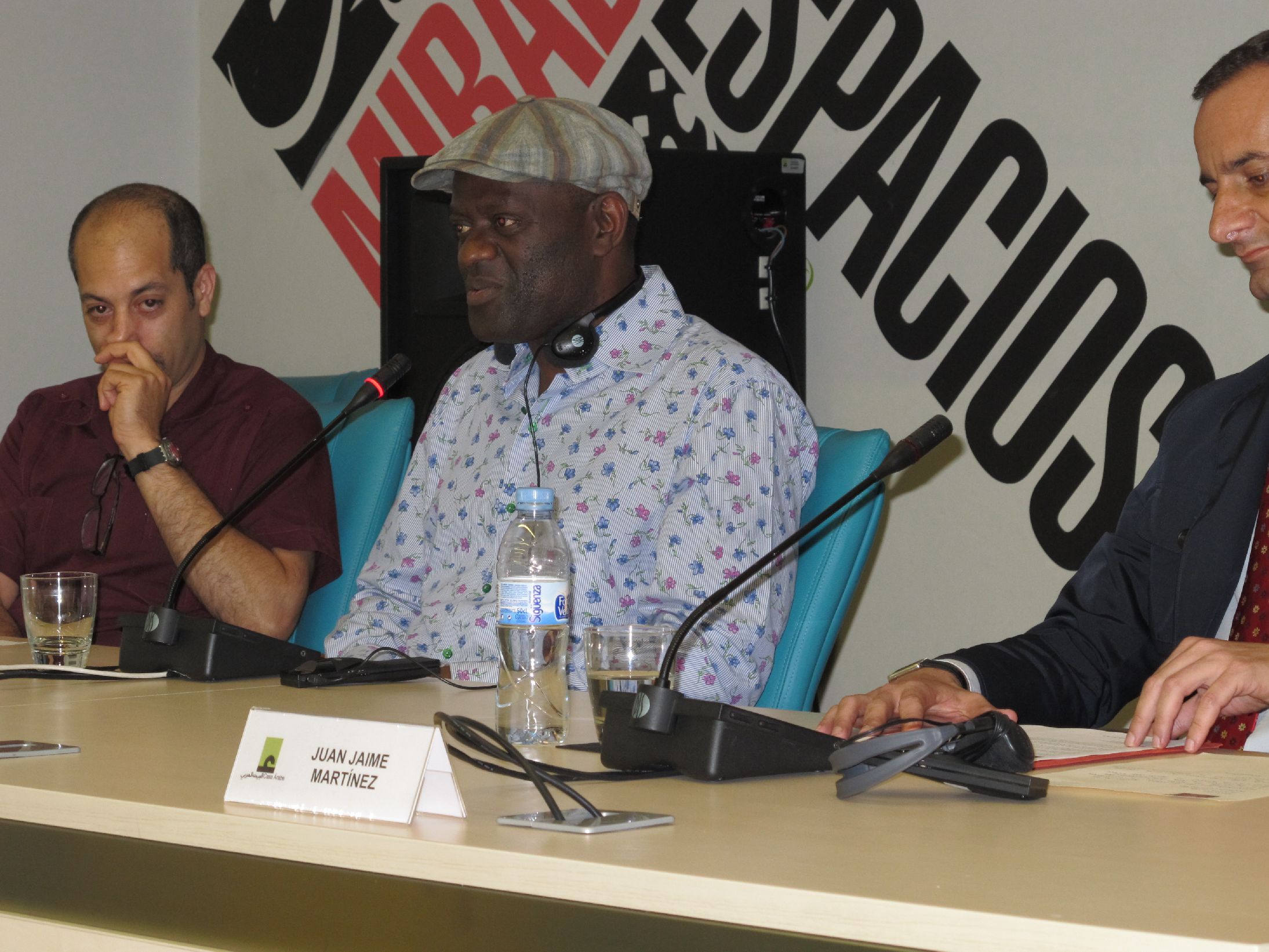 13.  Alain Mabanckou en Casa Árabe en Madrid con el programa de Literatura Letras Africanas de Casa África