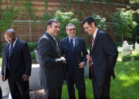 31. Reunión del Consejo Diplomático de Casa África en Madrid, en el centro D. Santigo Martínez-Caro (Director General de Casa África)