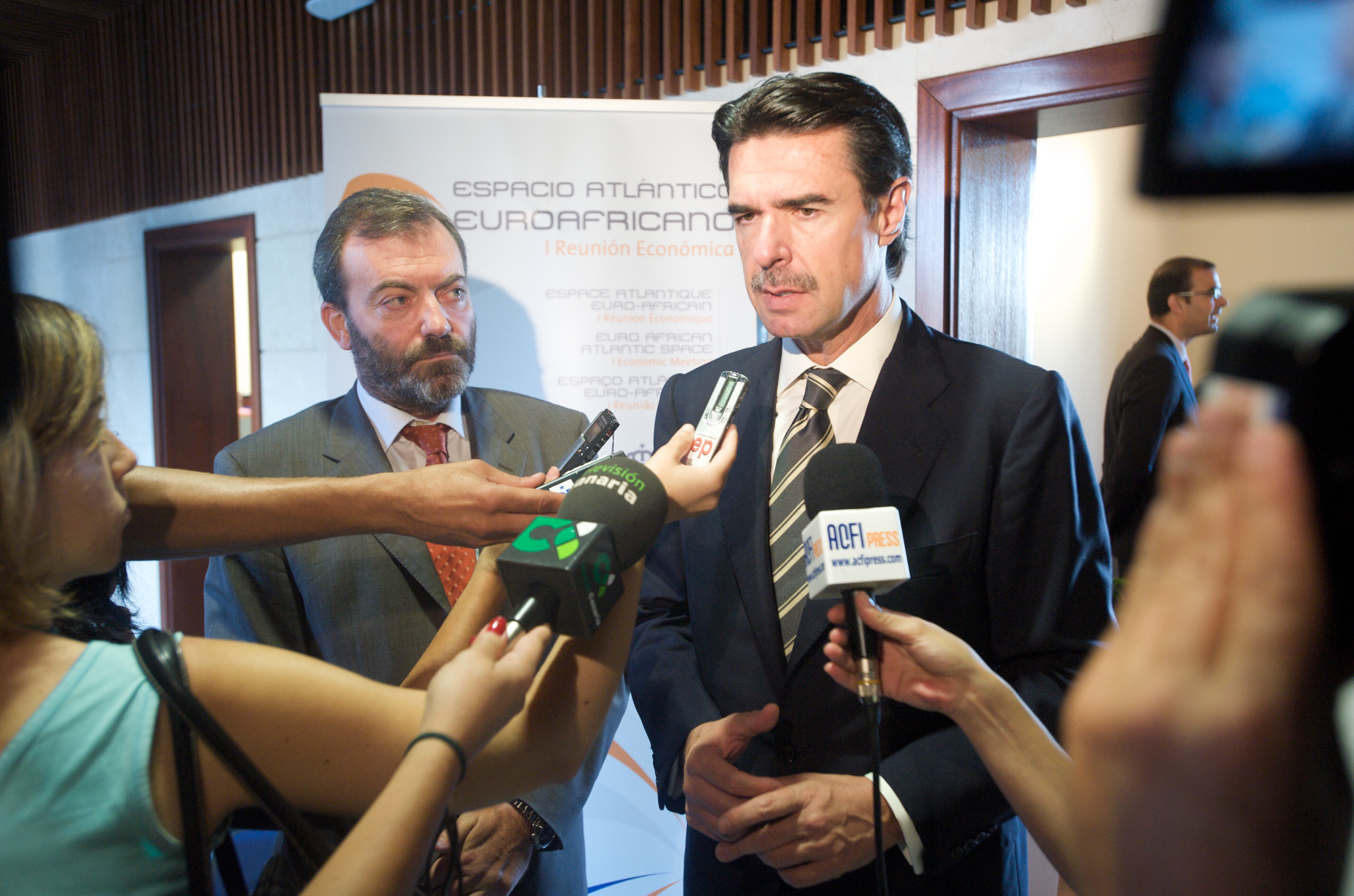8. Imagen de José Manuel Soria -Vicepresidente y Consejero de Economía y Hacienda del Gobierno de Canarias