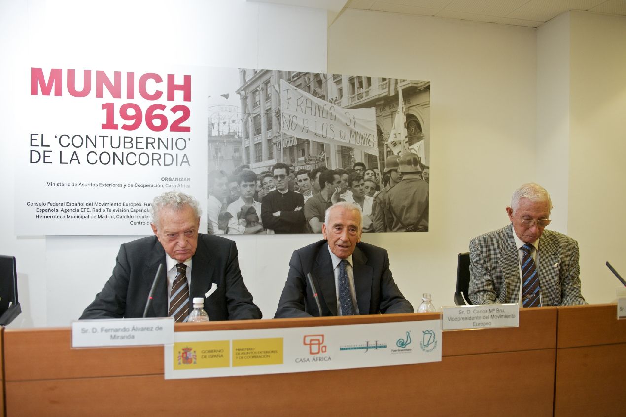 1. Inauguración de la exposición Munich 1962, El 'contubernio' de la concordia en el Centro de Arte Contemporáneo Juan Ismael, Fuerteventura