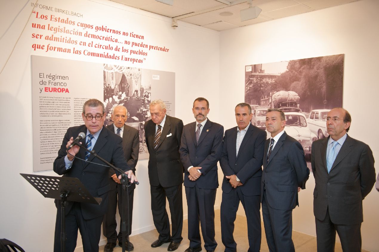 5.  Inauguración de la exposición Munich 1962, El 'contubernio' de la concordia en el Centro de Arte Contemporáneo Juan Ismael, Fuerteventura