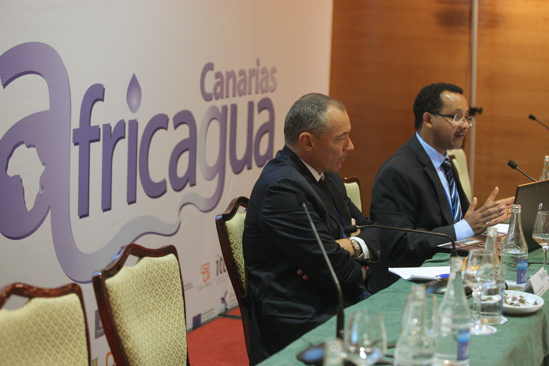 11. Imagen de la presentación de Africagua en Fuerteventura, 2012