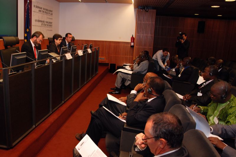 Parlamentarios africanos y europeos comparten un seminario organizado por el Congreso de los Diputados y Casa África