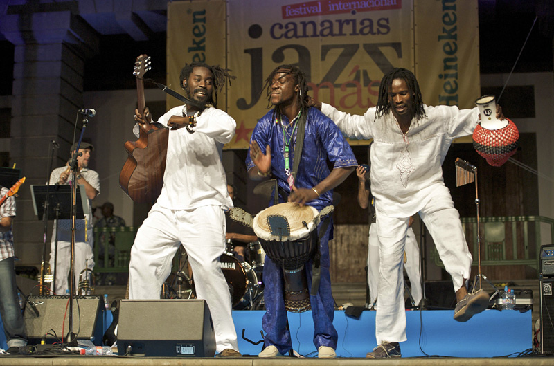 Músicas tradicionales africanas se funden con el jazz más actual en la Noche África