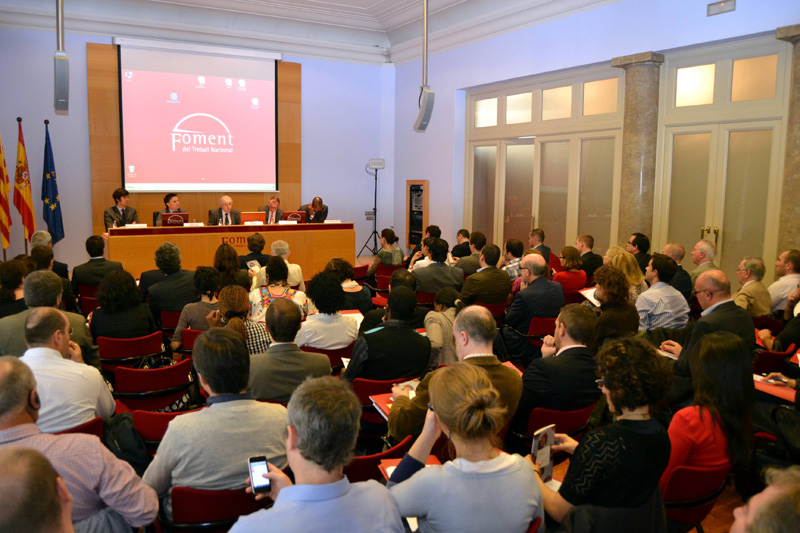 El Banco Africano de Desarrollo muestra las posibilidades de sus licitaciones en la sede de Foment del Treball