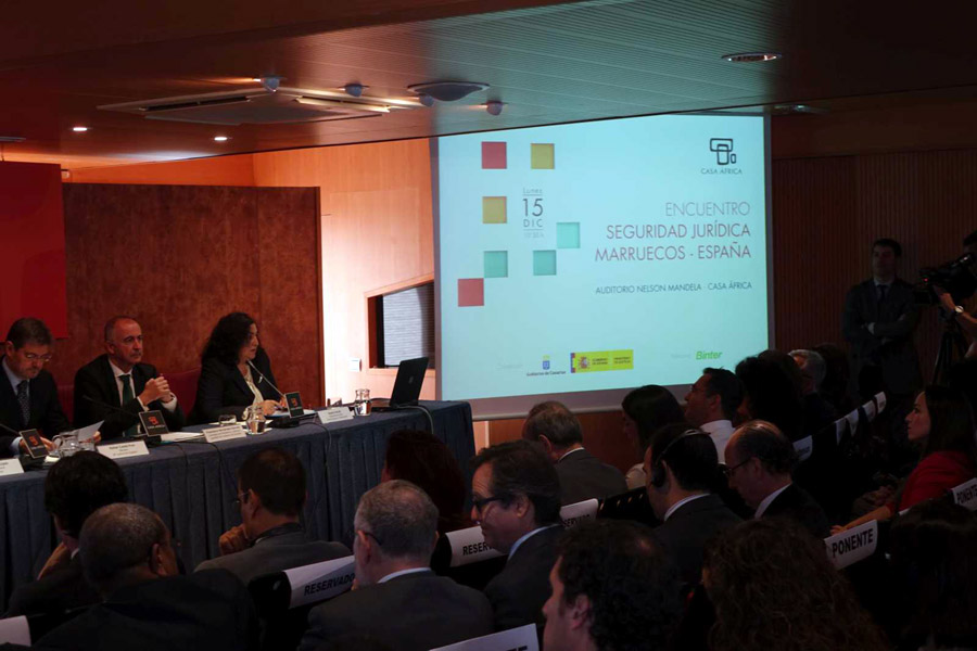 El Encuentro sobre Seguridad Jurídica Marruecos-España se celebró hoy en Casa África