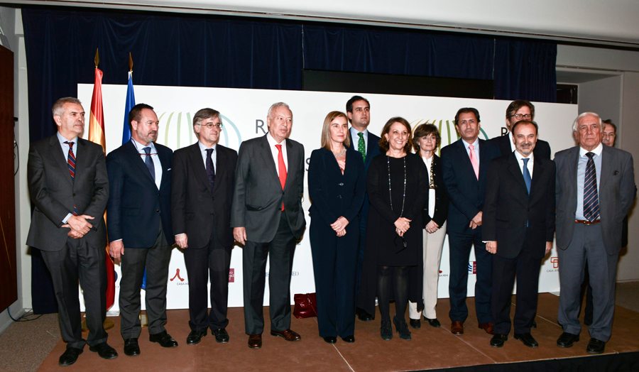La Red de Casas se presenta ante la máxima responsable de la diplomacia europea, Federica Mogherini