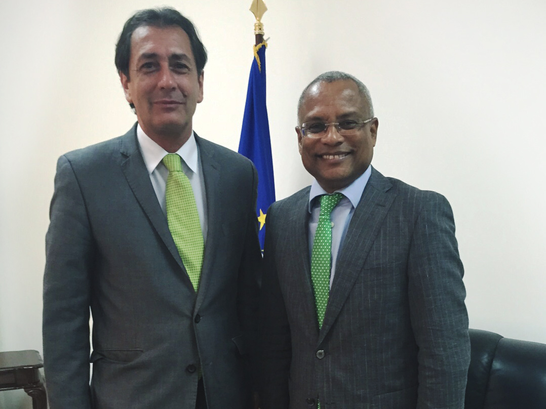 El Director General de Casa África se reúne con el primer ministro de Cabo Verde