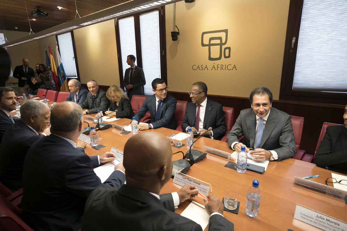Cabo Verde y Canarias estrechan relaciones económicas en Casa África