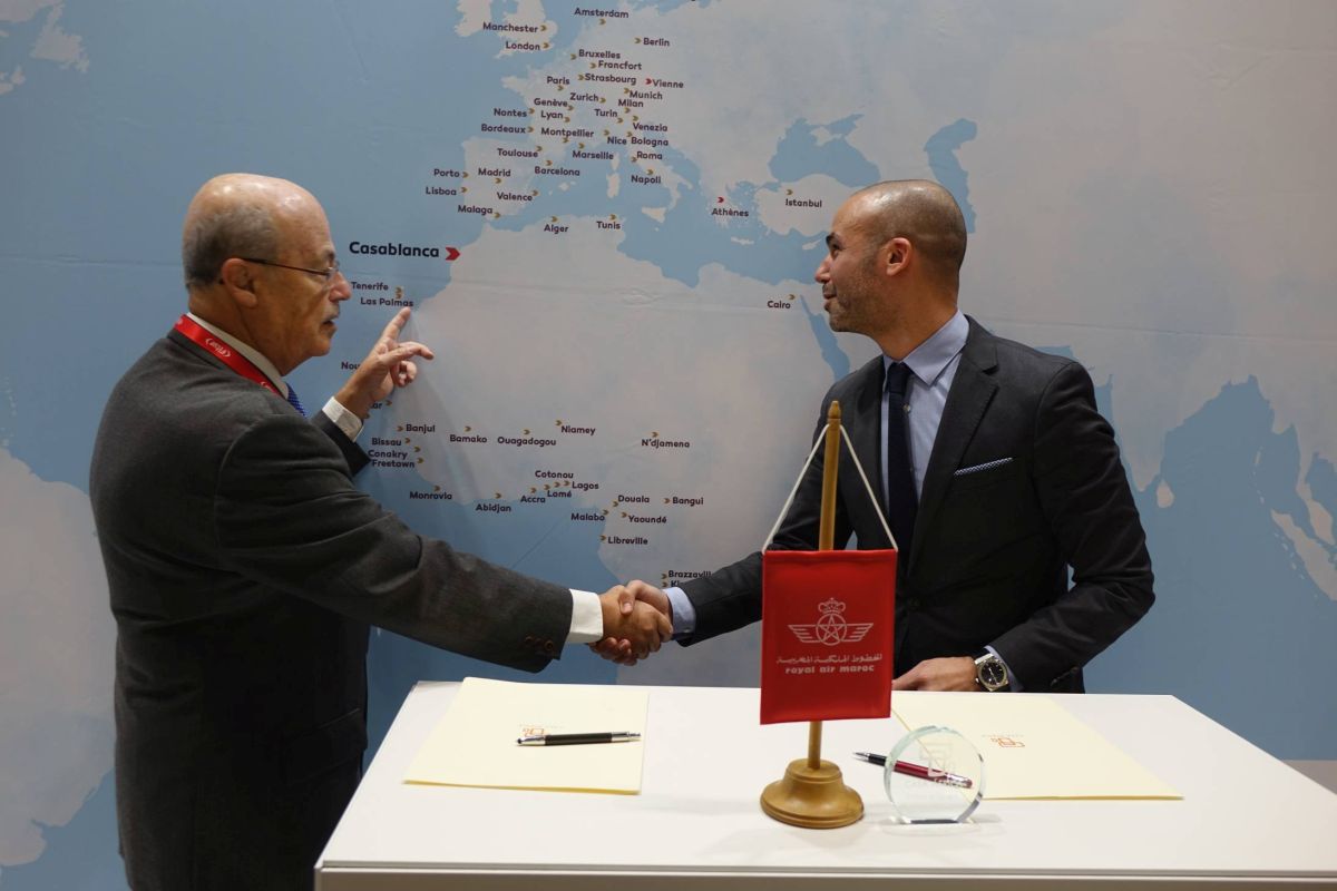 Casa África y la compañía aérea Royal Air Maroc firman un protocolo de colaboración
