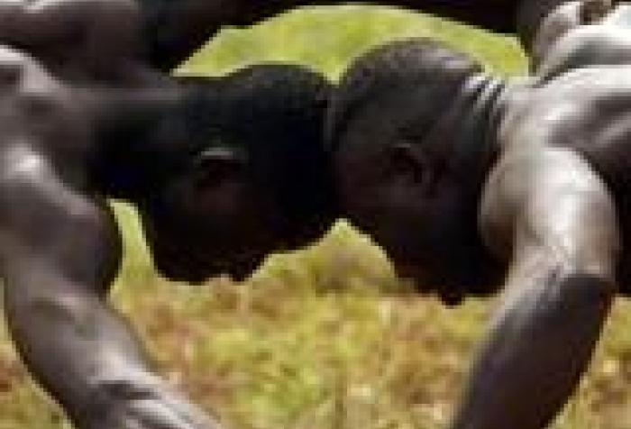 II Jornada de exhibición de lucha africana